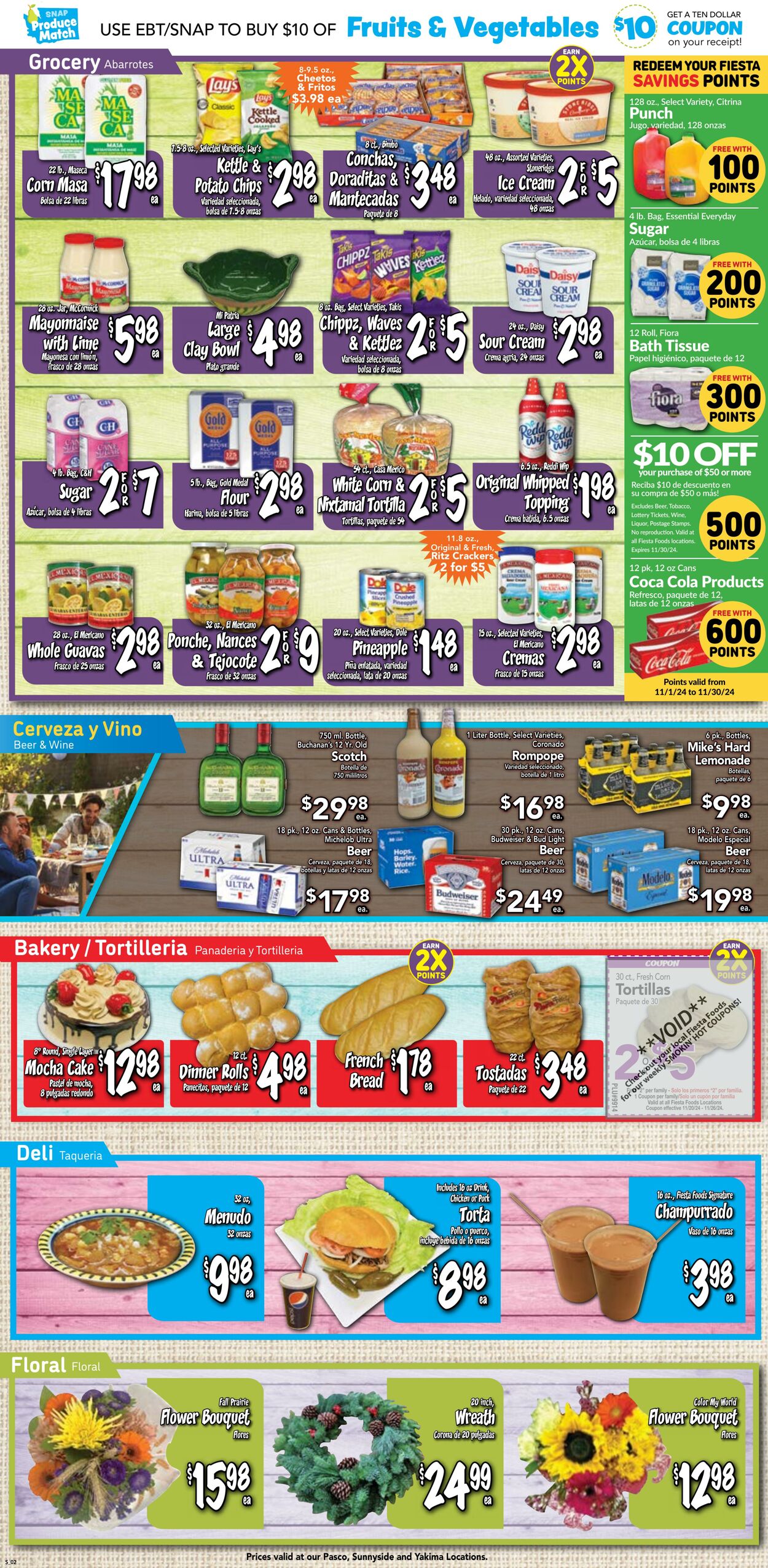 Weekly ad Fiesta Foods 11/20/2024 - 11/26/2024