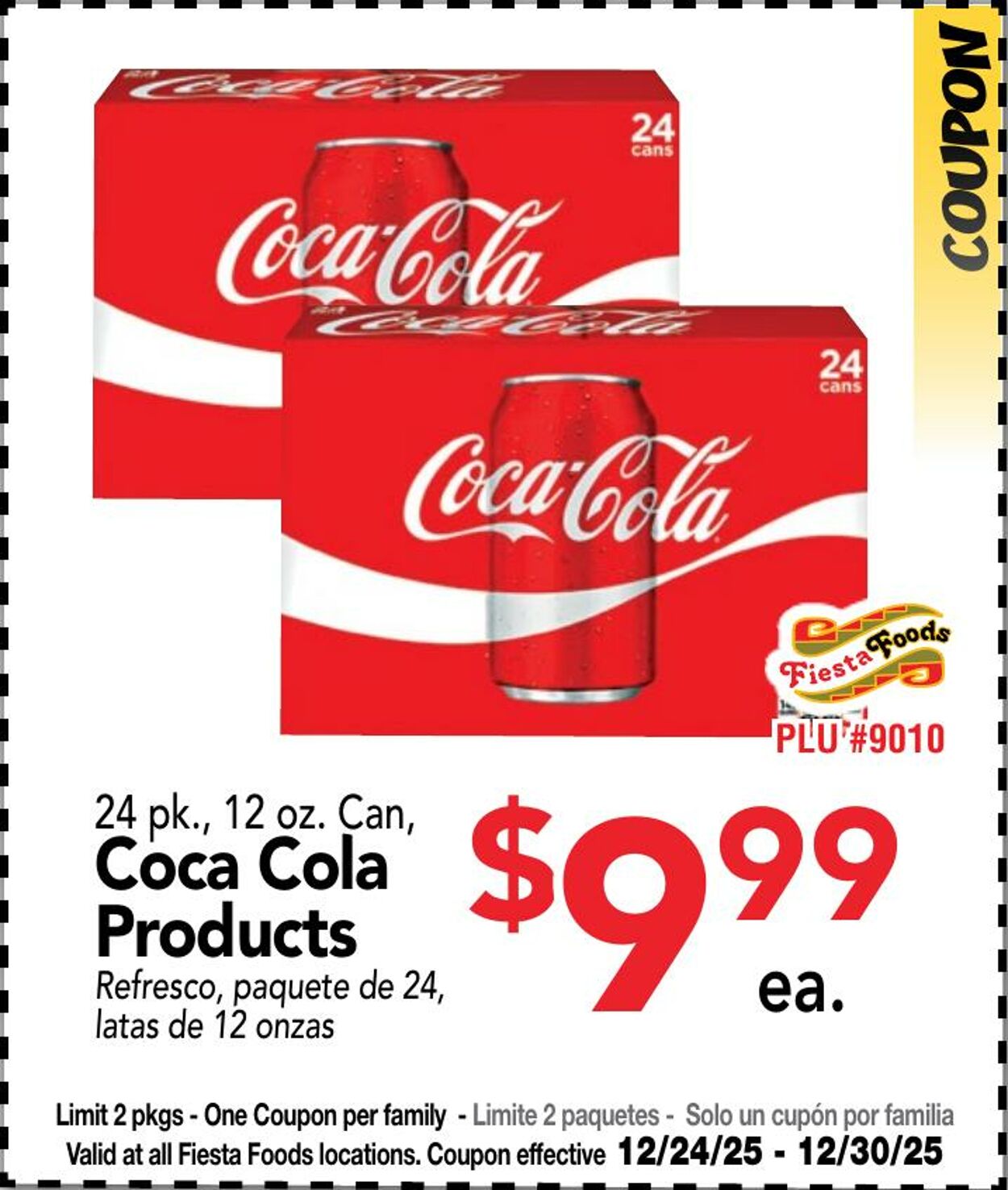 Weekly ad Fiesta Foods 12/24/2025 - 12/30/2025