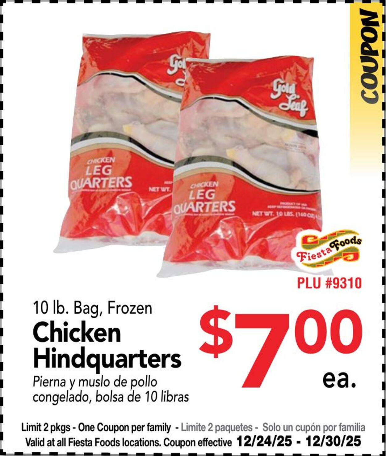 Weekly ad Fiesta Foods 12/24/2025 - 12/30/2025