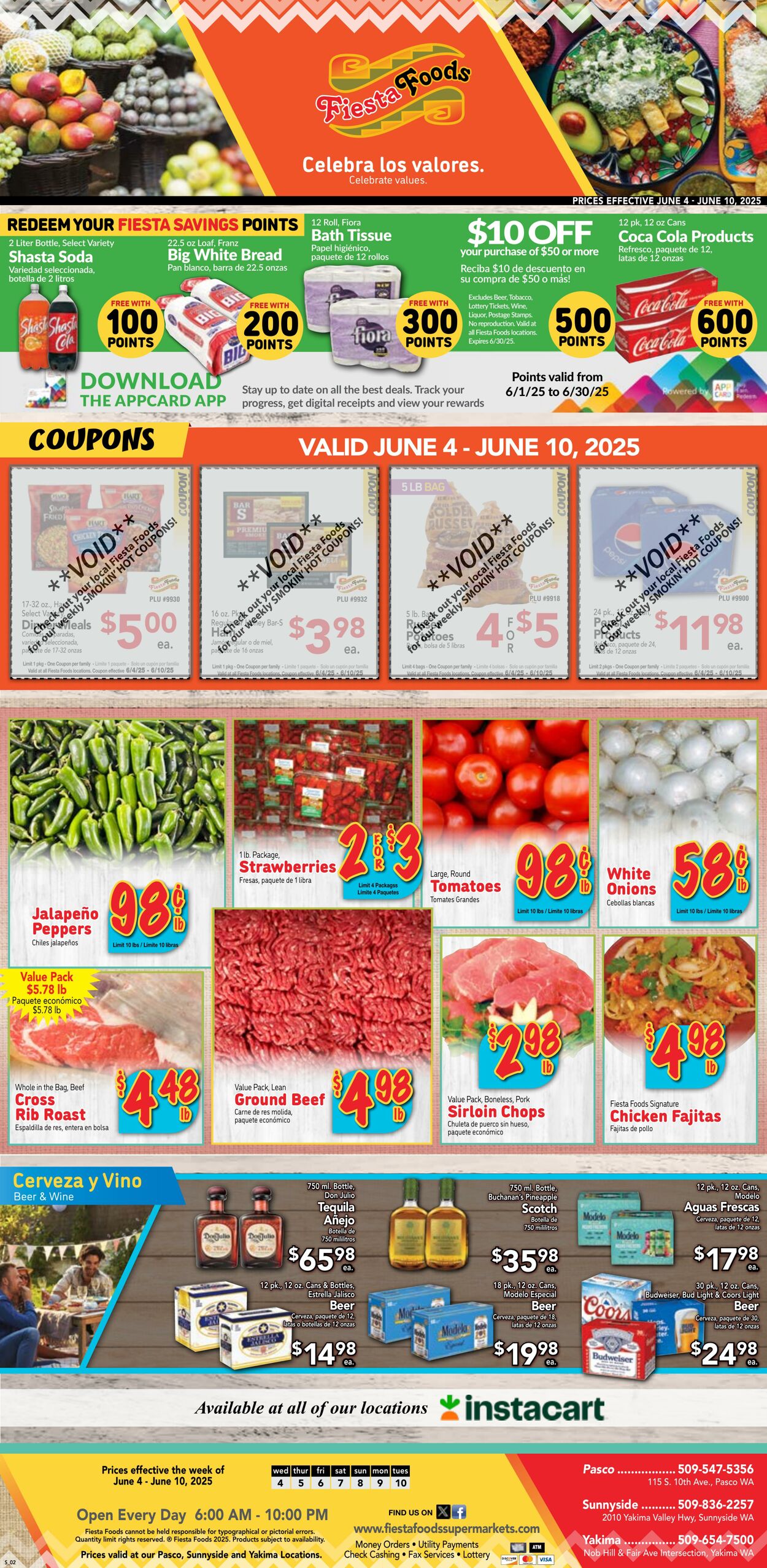 Weekly ad Fiesta Foods 06/04/2025 - 06/10/2025