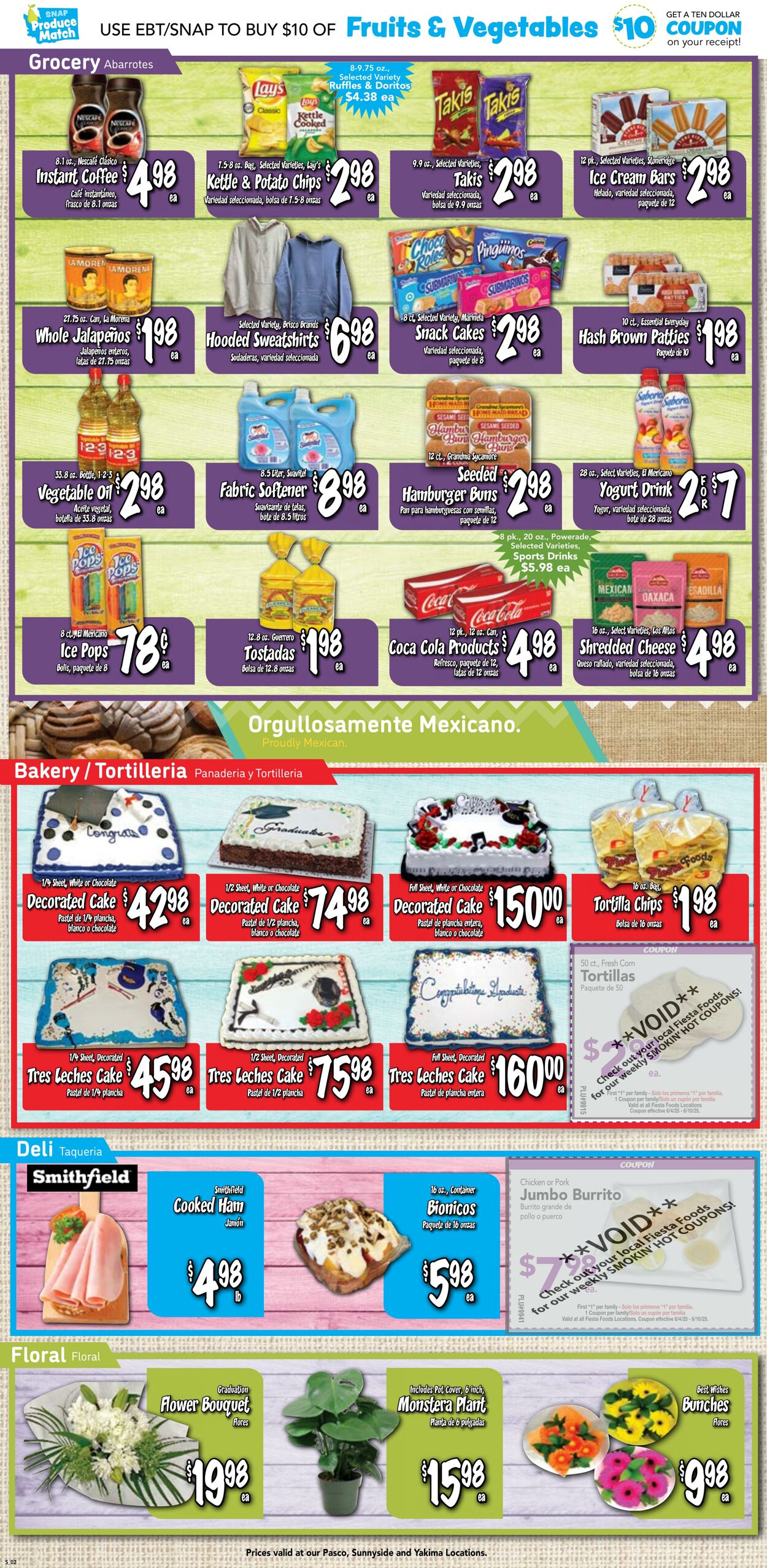 Weekly ad Fiesta Foods 06/04/2025 - 06/10/2025