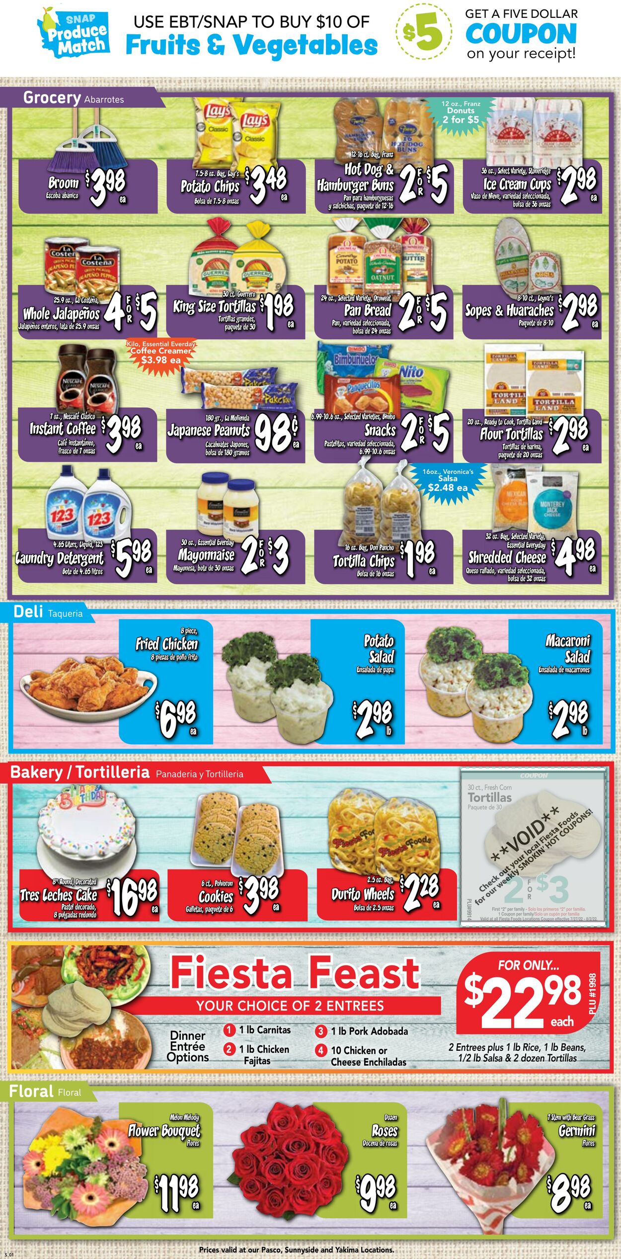 Weekly ad Fiesta Foods 07/27/2022 - 08/02/2022