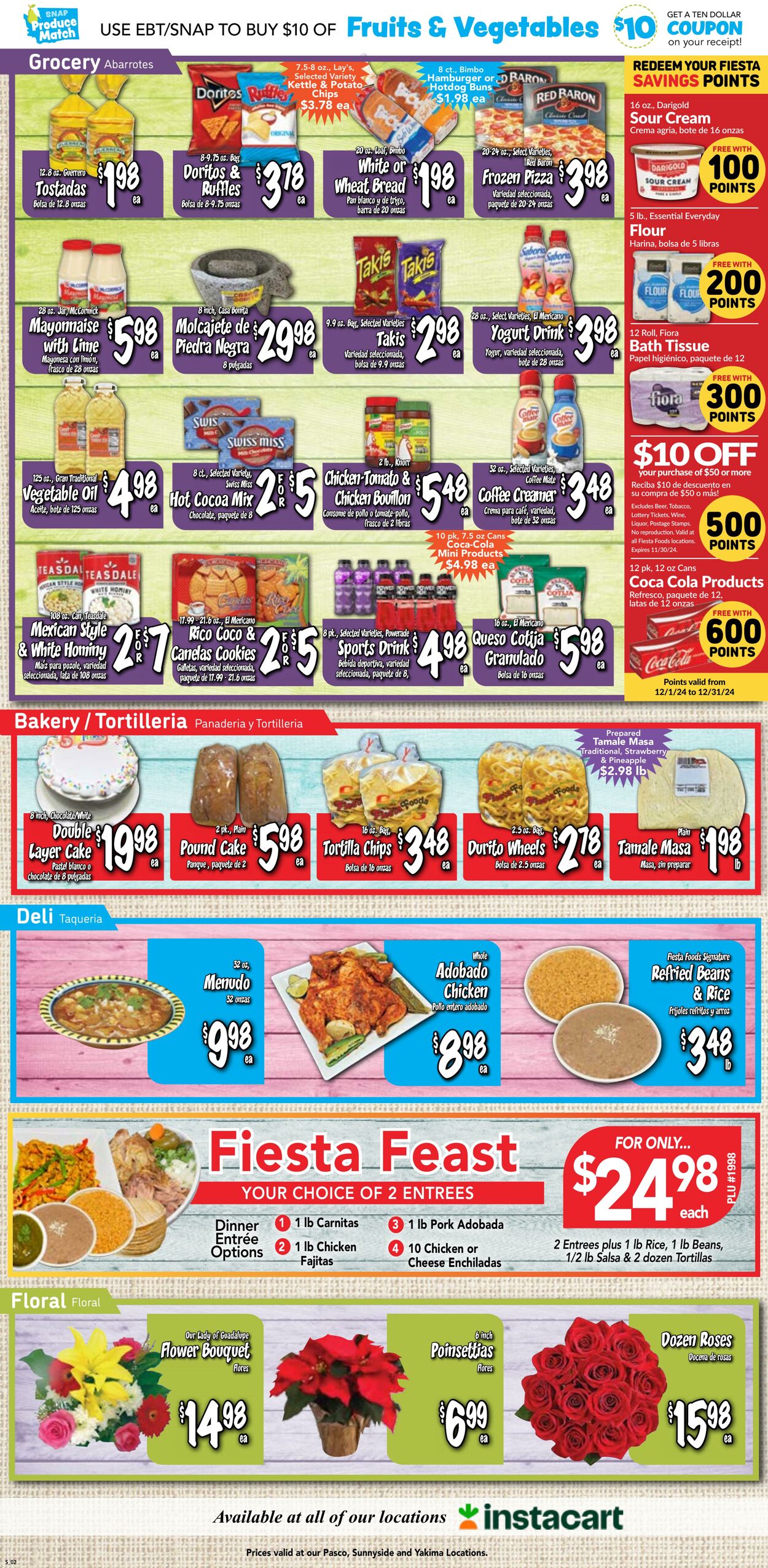 Weekly ad Fiesta Foods 12/04/2024 - 12/10/2024