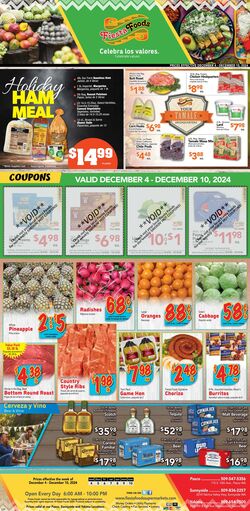 Weekly ad Fiesta Foods 12/04/2024 - 12/10/2024