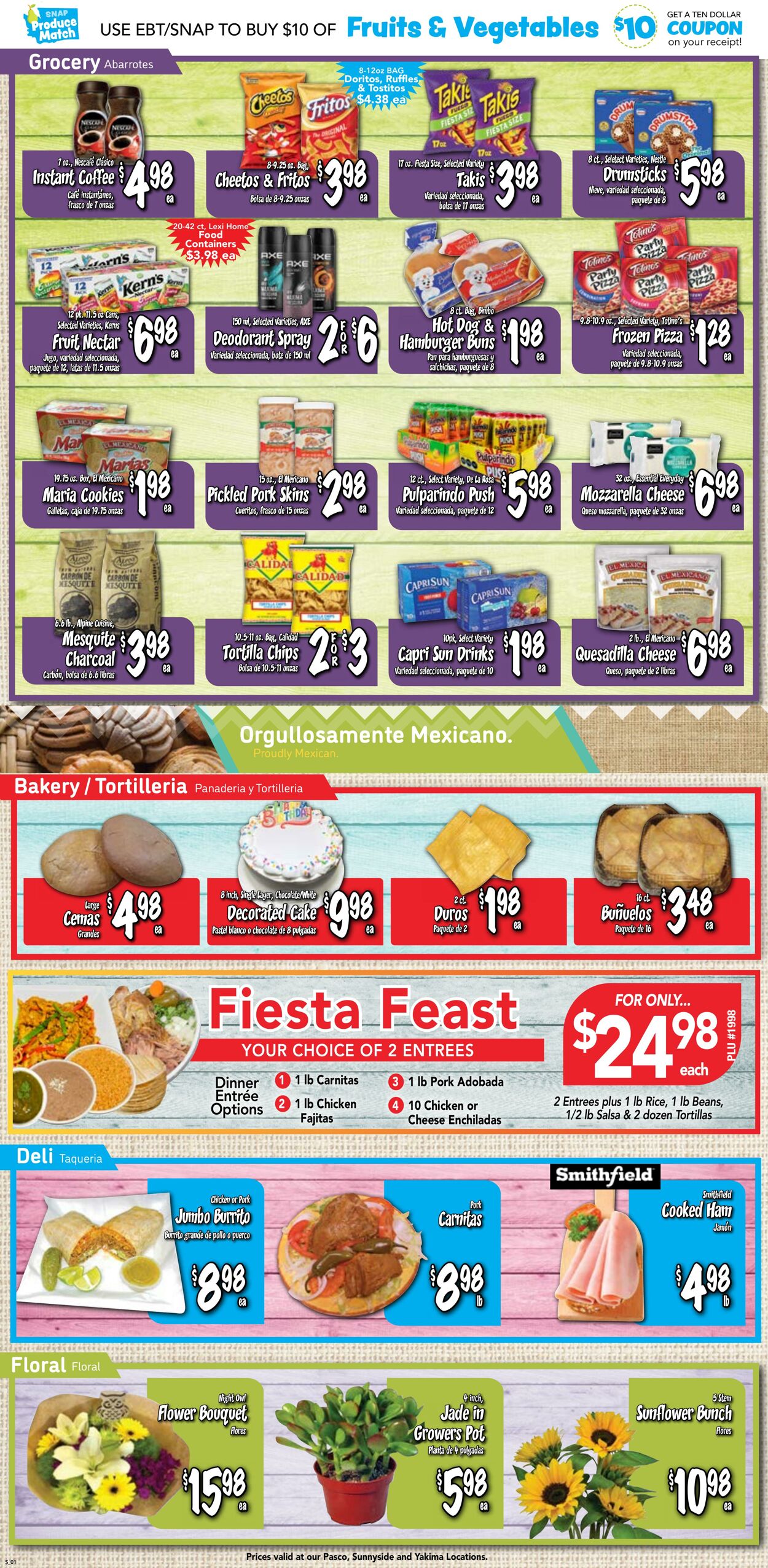 Weekly ad Fiesta Foods 07/31/2024 - 08/06/2024