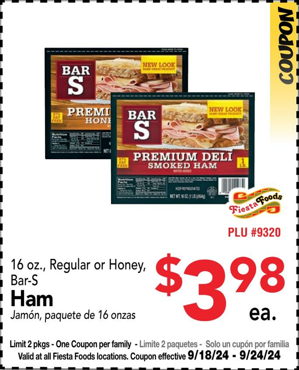 Weekly ad Fiesta Foods 09/18/2024 - 09/24/2024