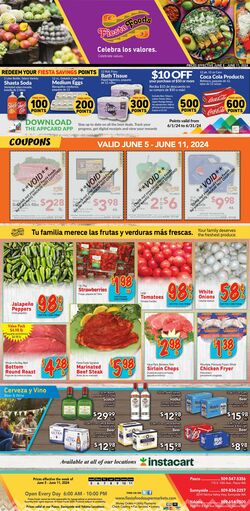 Weekly ad Fiesta Foods 06/19/2024 - 06/25/2024
