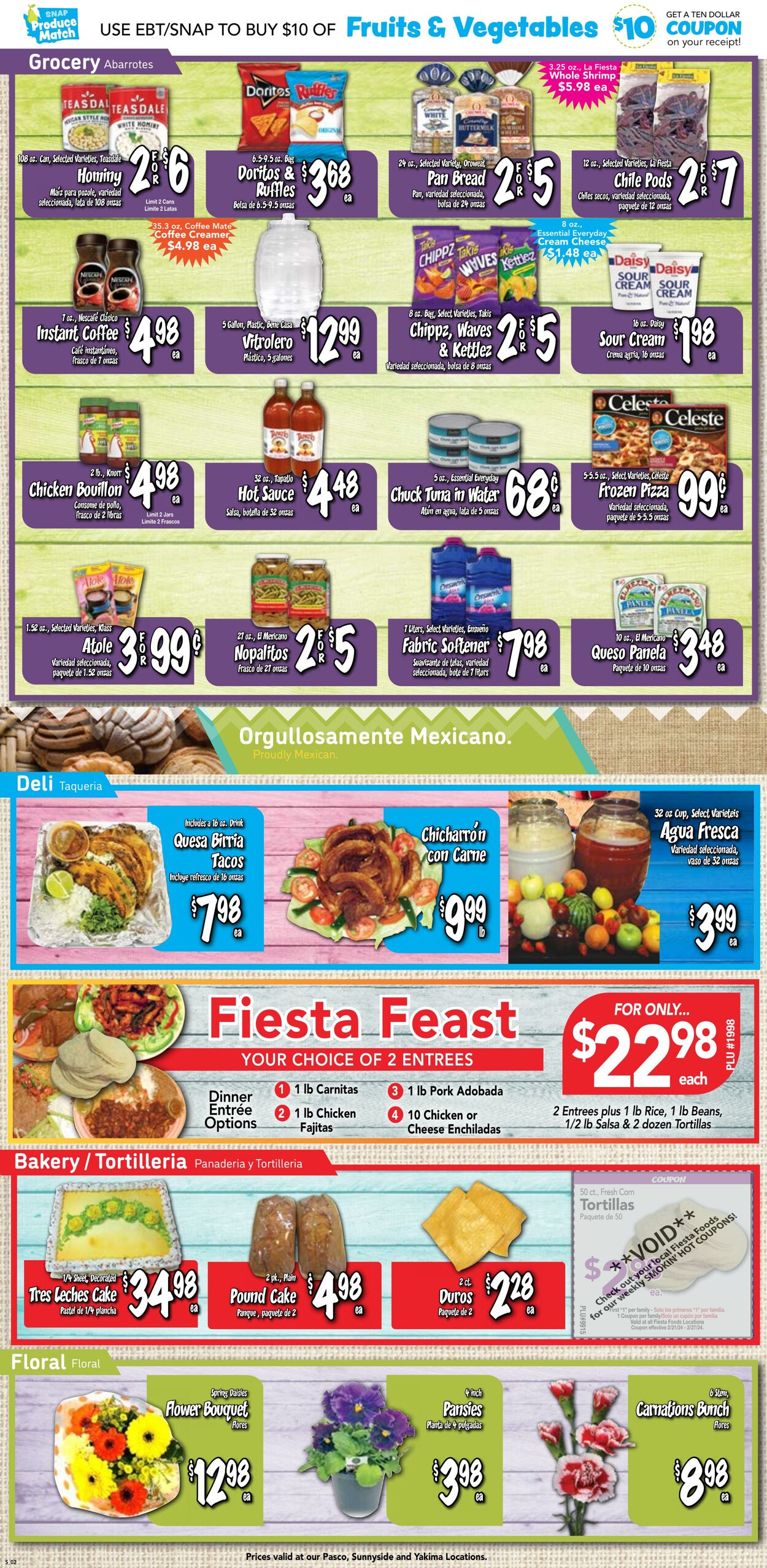 Weekly ad Fiesta Foods 02/21/2024 - 02/27/2024