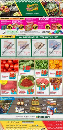 Weekly ad Fiesta Foods 02/19/2025 - 02/25/2025