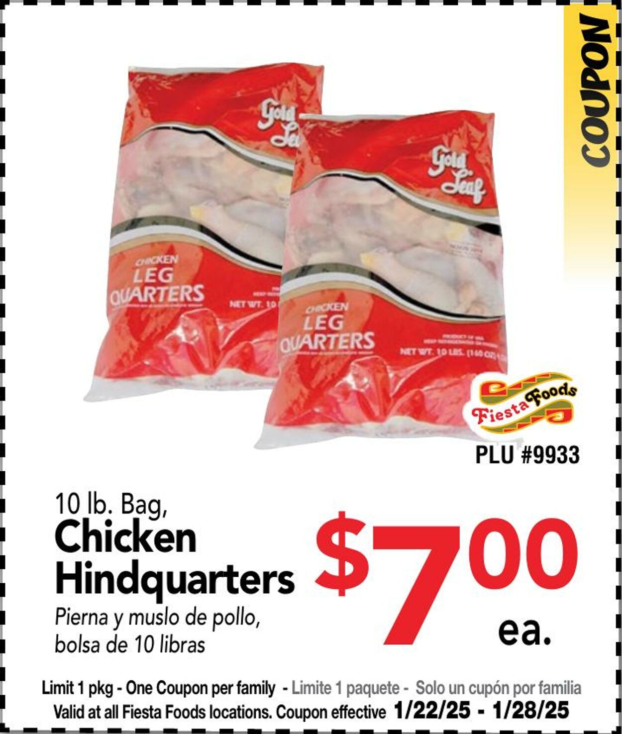 Weekly ad Fiesta Foods 01/22/2025 - 01/28/2025