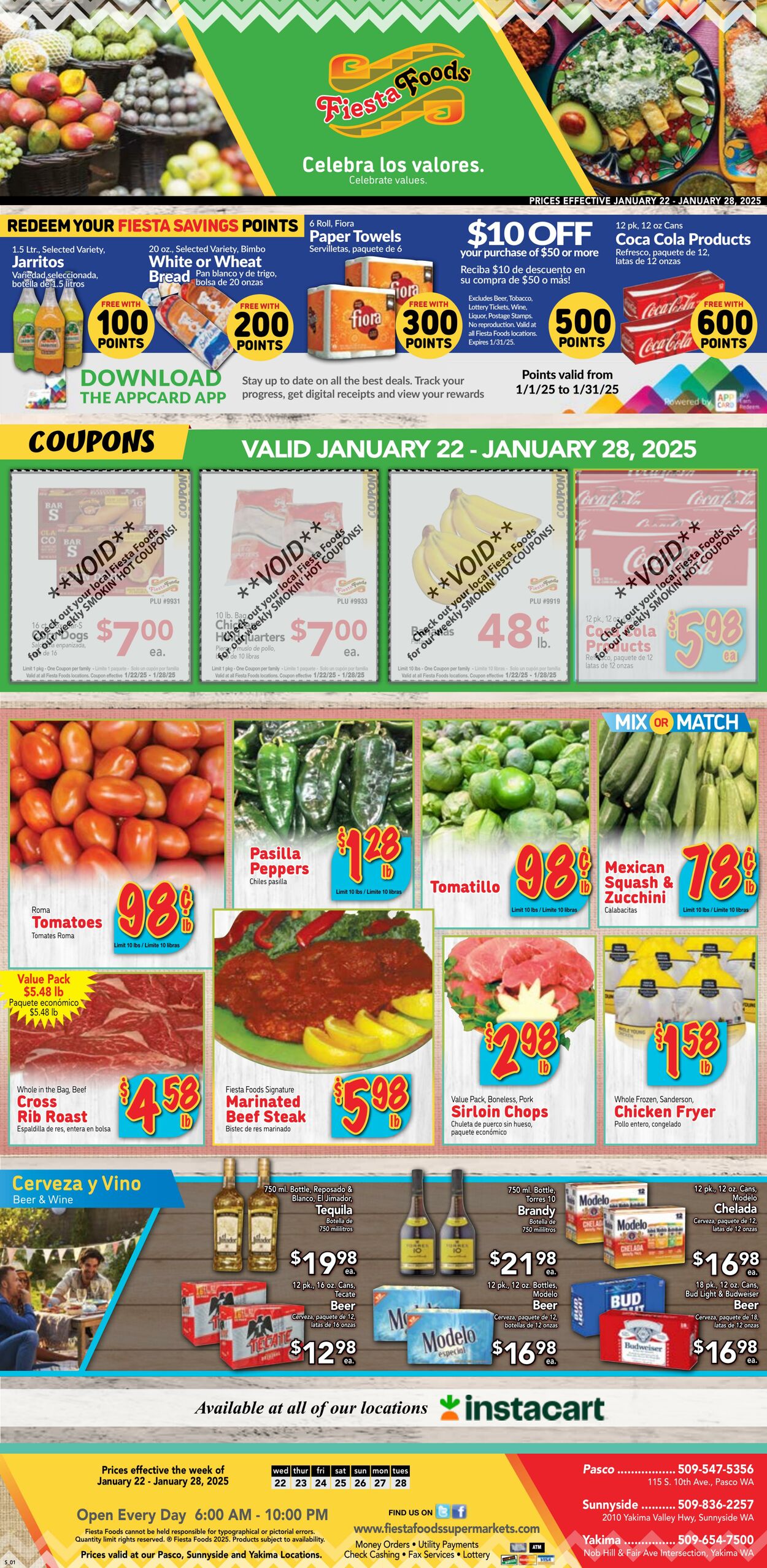 Fiesta Foods Promotional weekly ads