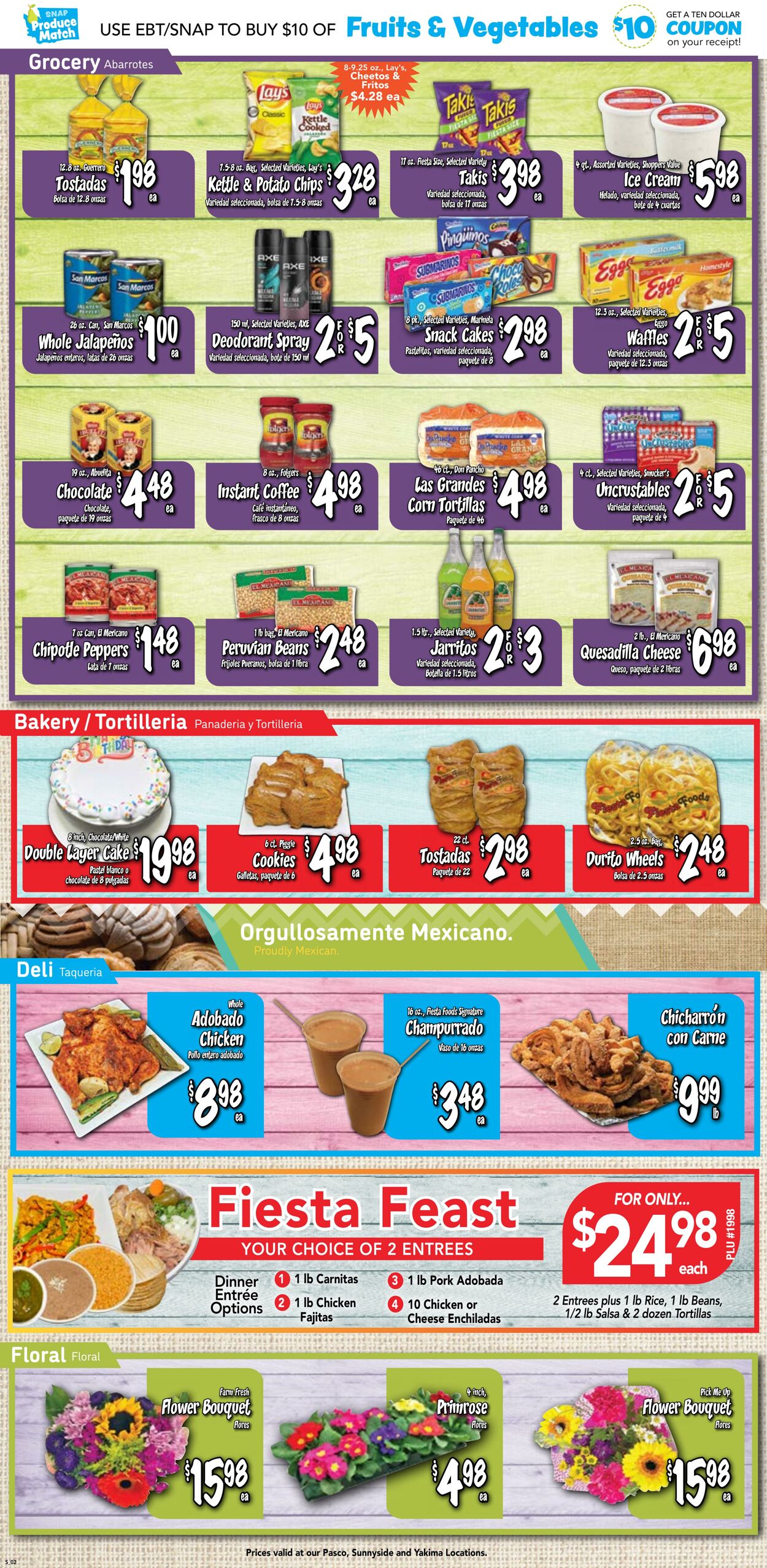 Weekly ad Fiesta Foods 01/15/2025 - 01/21/2025