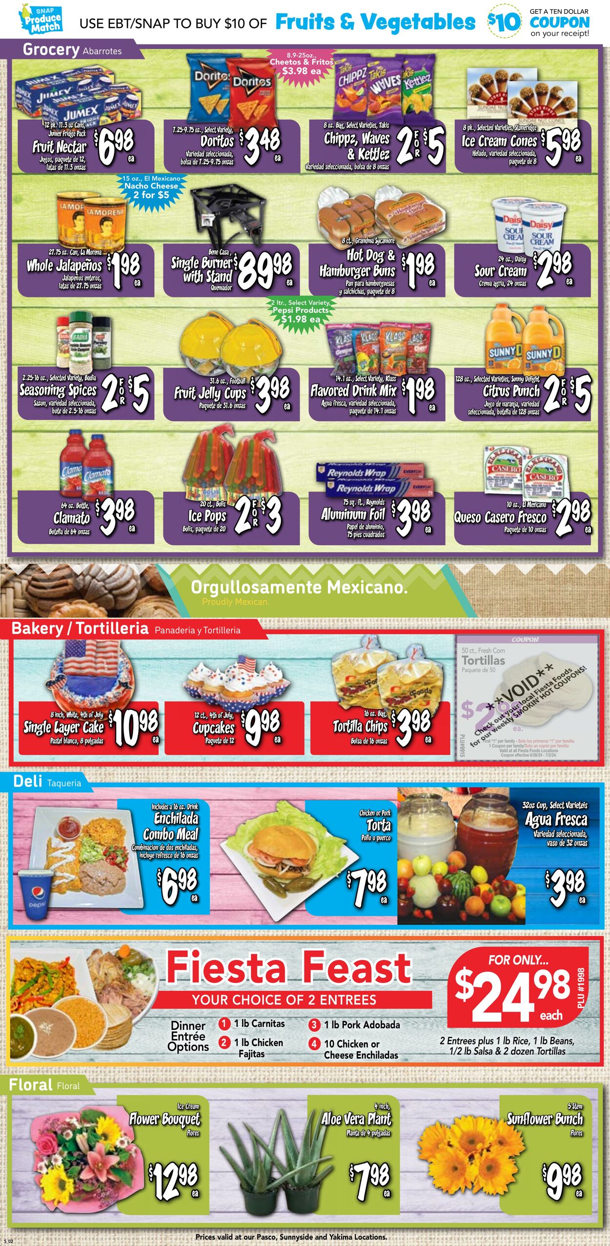 Weekly ad Fiesta Foods 06/26/2024 - 07/02/2024