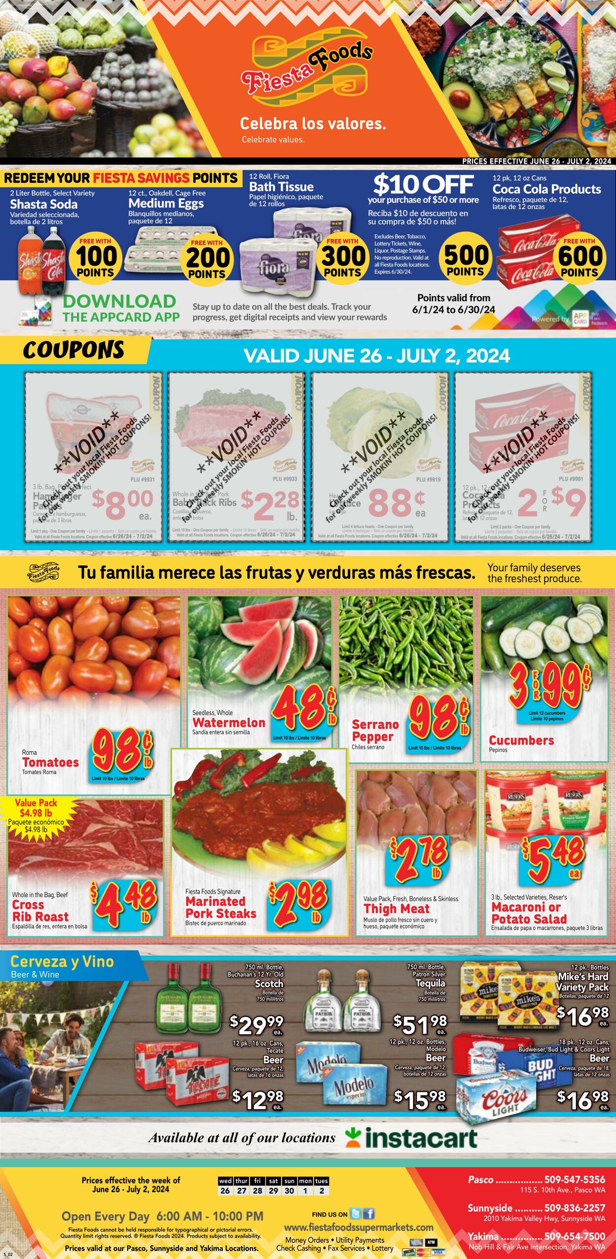 Fiesta Foods Promotional weekly ads