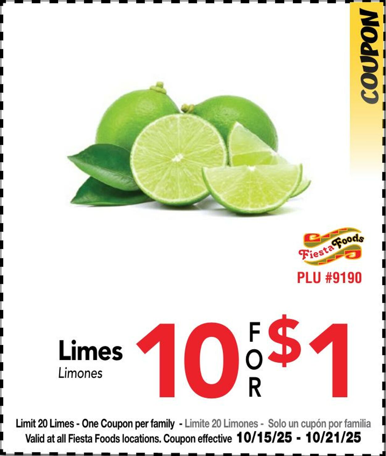 Weekly ad Fiesta Foods 10/15/2025 - 10/21/2025