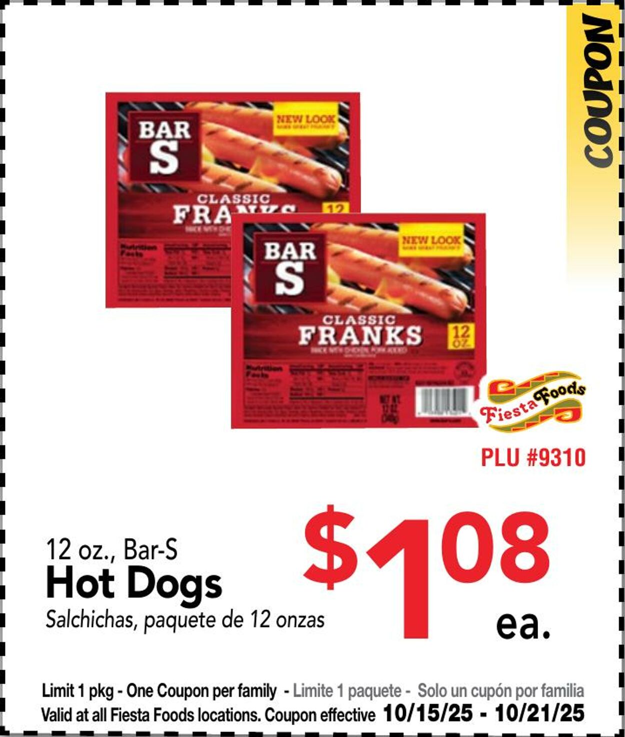 Weekly ad Fiesta Foods 10/15/2025 - 10/21/2025