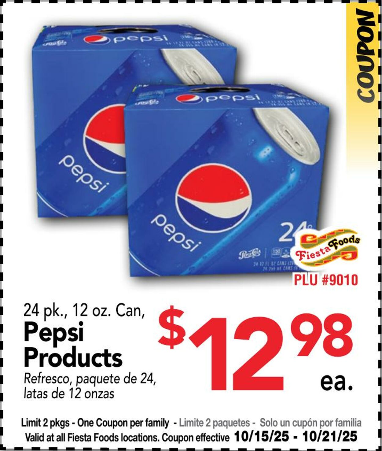 Weekly ad Fiesta Foods 10/15/2025 - 10/21/2025