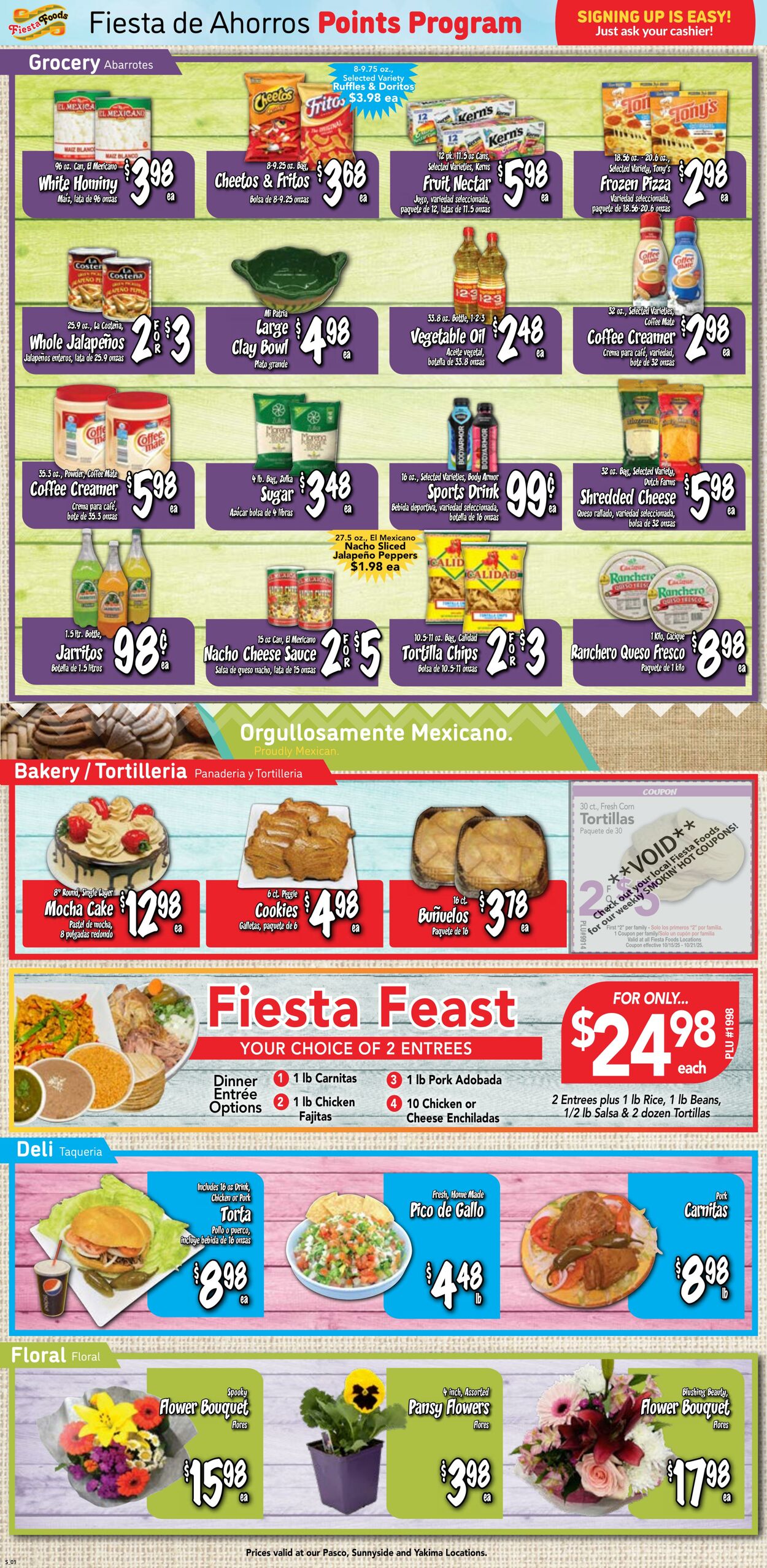 Weekly ad Fiesta Foods 10/15/2025 - 10/21/2025