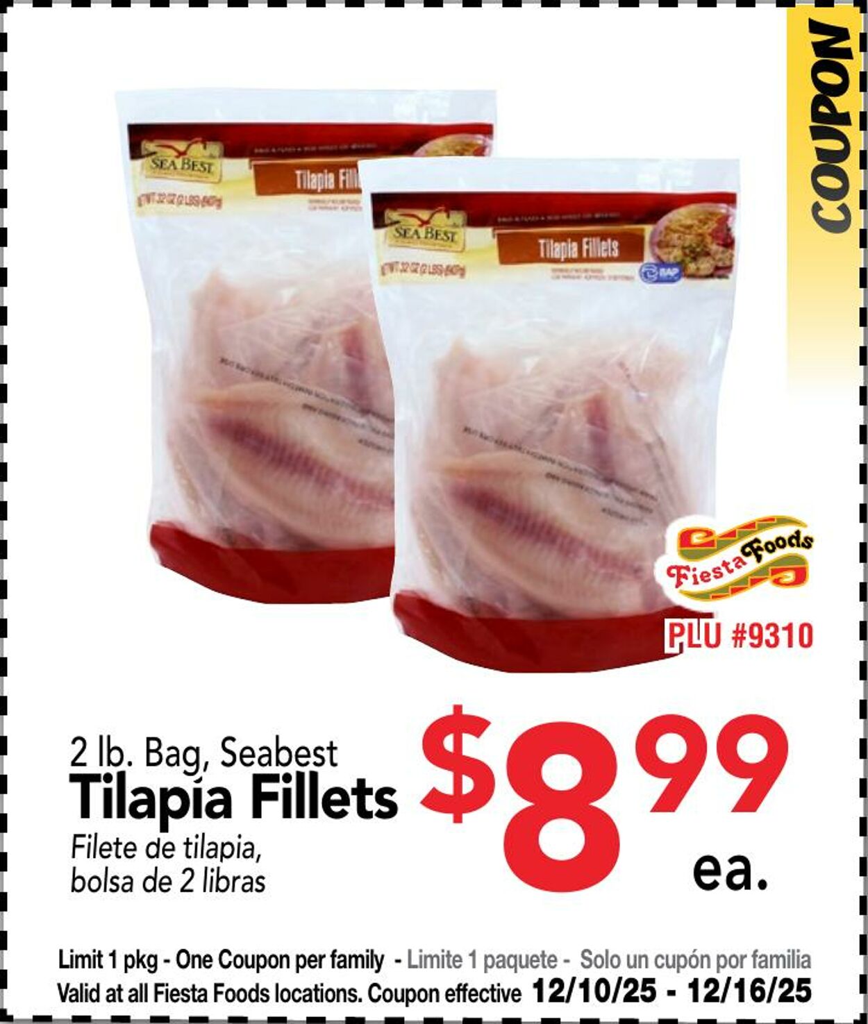 Weekly ad Fiesta Foods 12/10/2025 - 12/16/2025