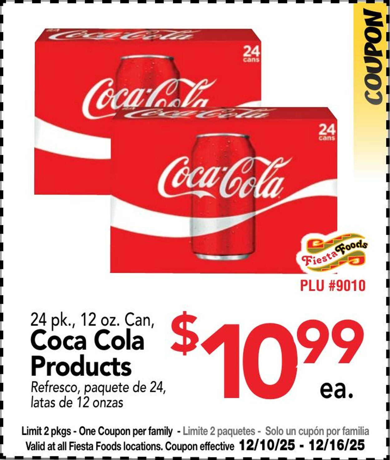 Weekly ad Fiesta Foods 12/10/2025 - 12/16/2025