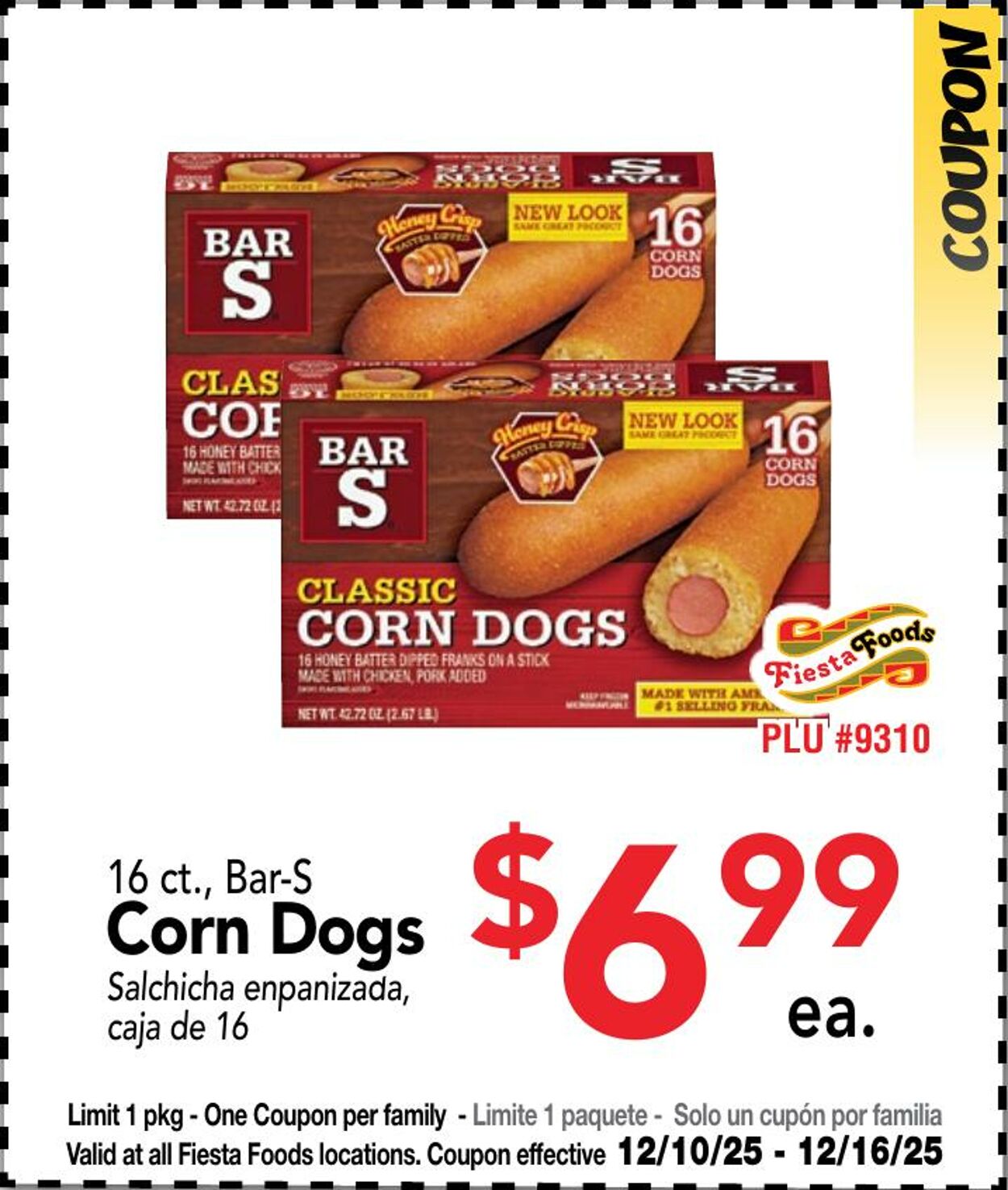 Weekly ad Fiesta Foods 12/10/2025 - 12/16/2025