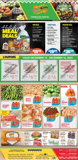 Weekly ad Fiesta Foods 12/10/2025 - 12/16/2025