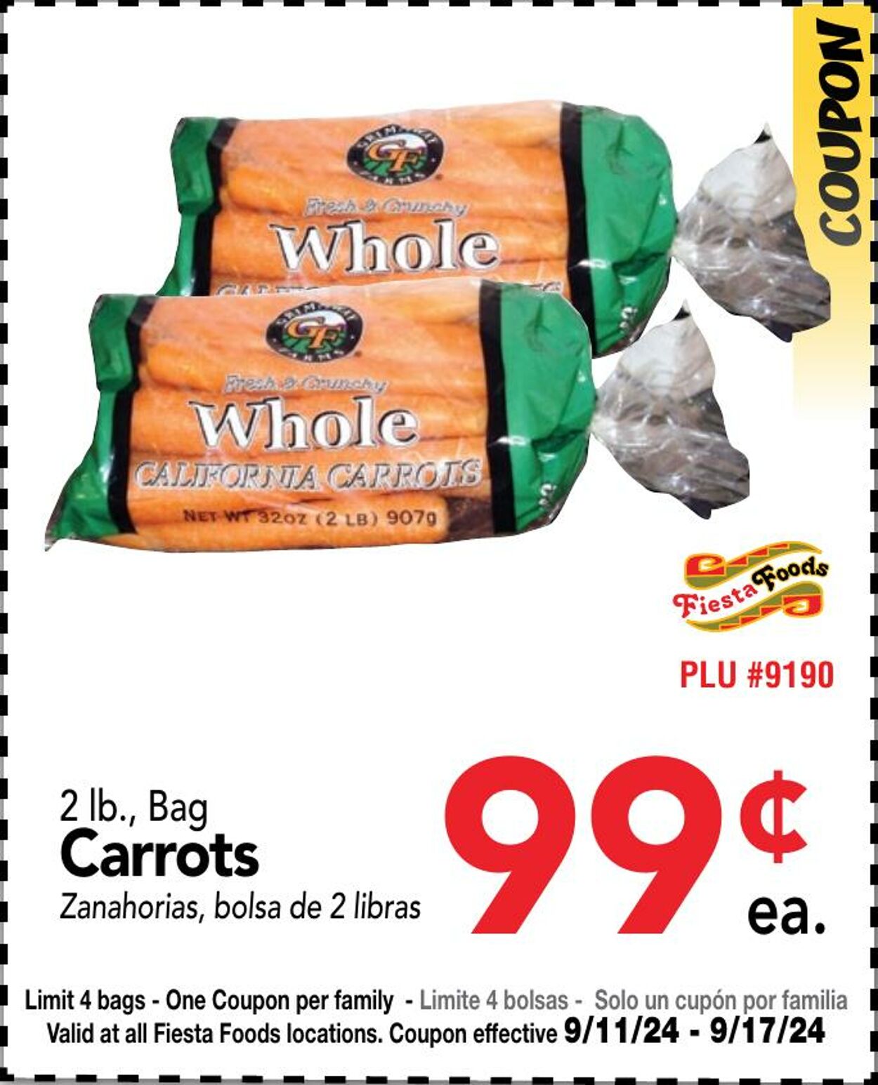 Weekly ad Fiesta Foods 09/11/2024 - 09/17/2024