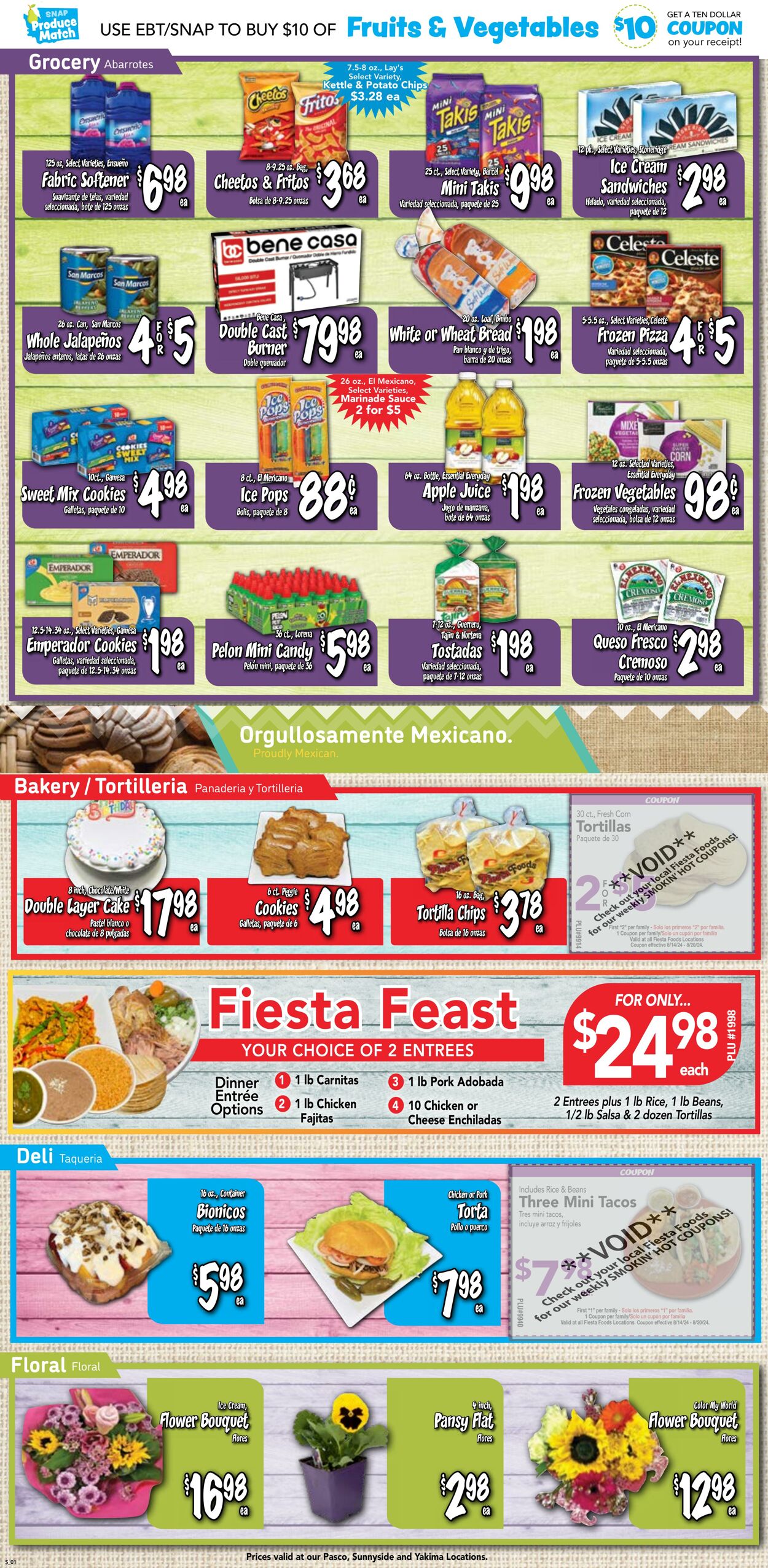 Weekly ad Fiesta Foods 08/14/2024 - 08/20/2024