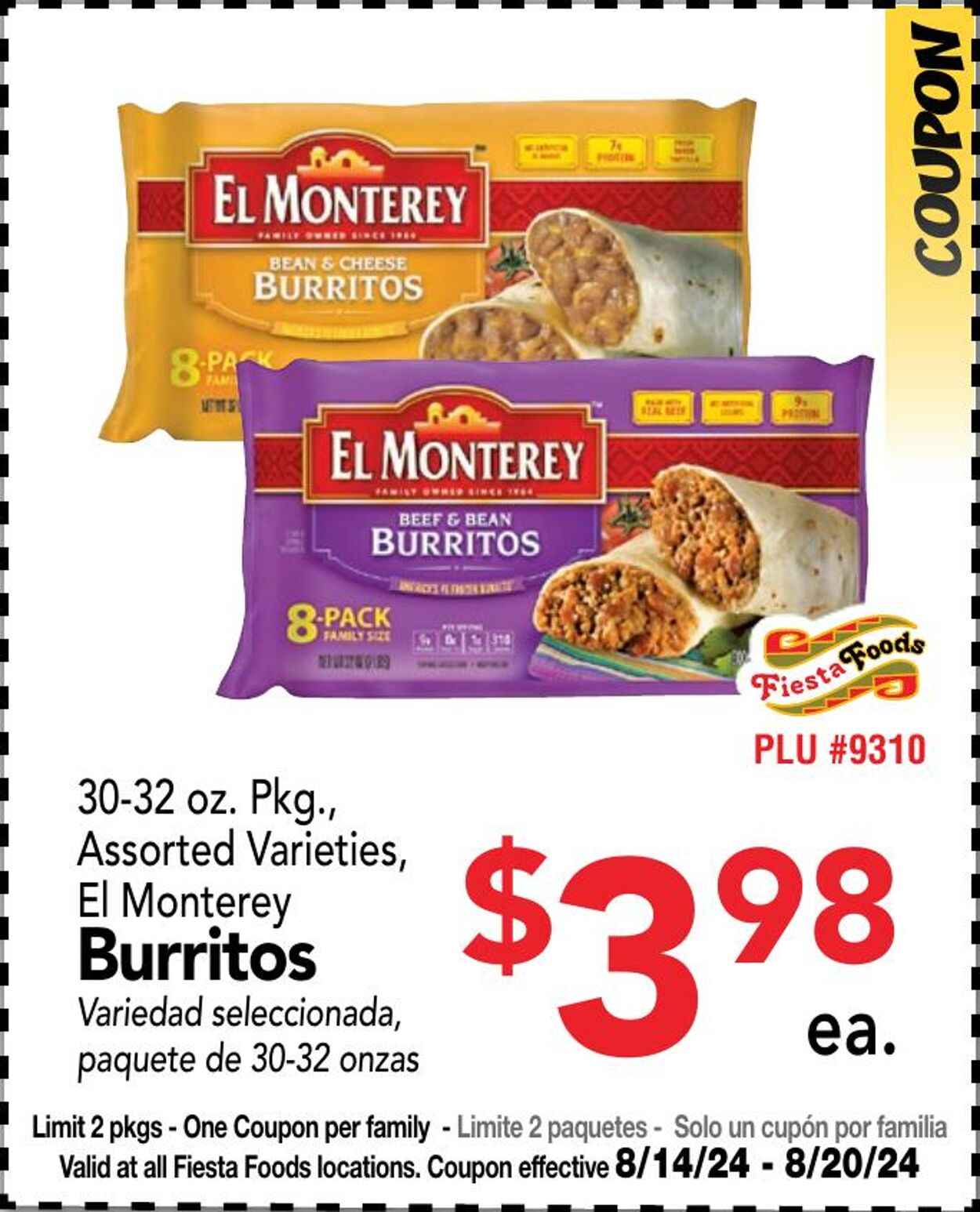 Weekly ad Fiesta Foods 08/14/2024 - 08/20/2024