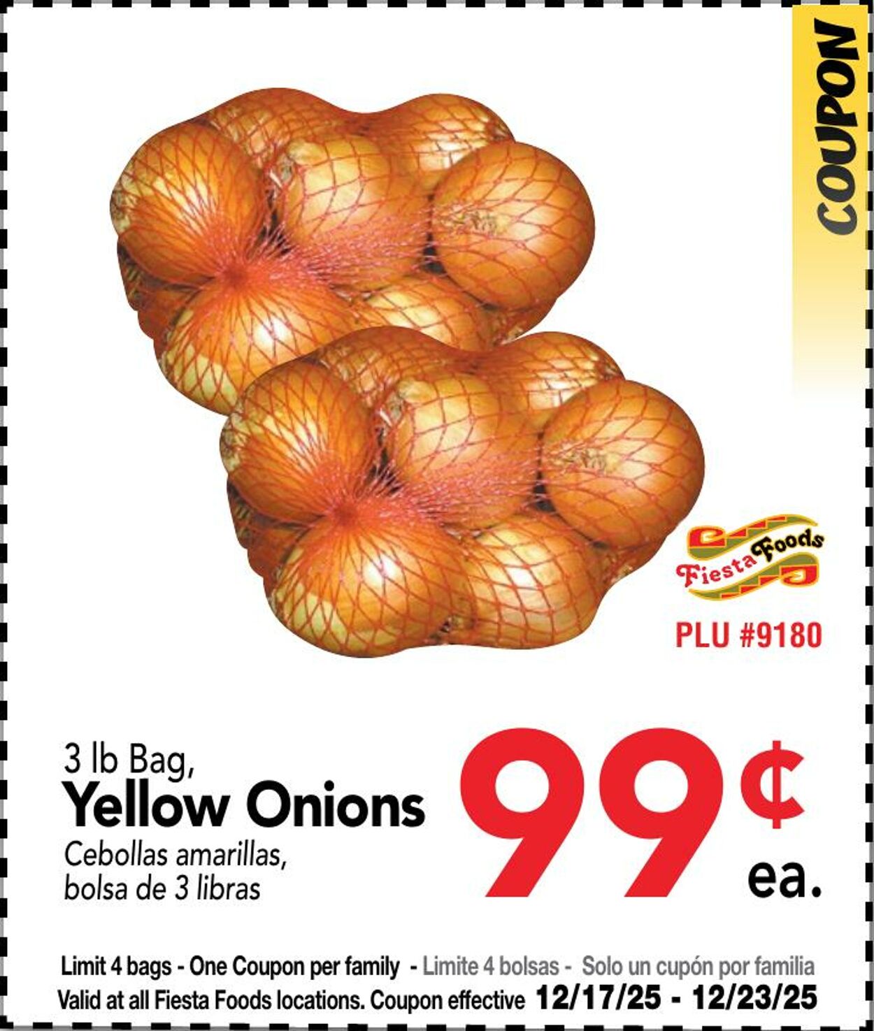 Weekly ad Fiesta Foods 12/17/2025 - 12/23/2025