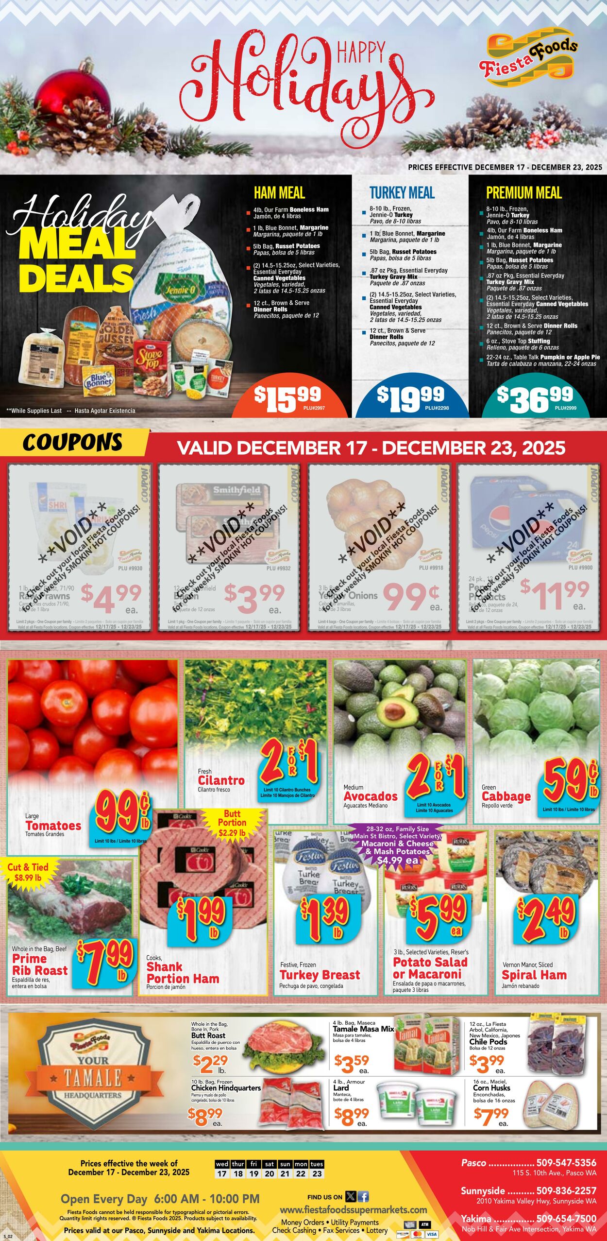 Weekly ad Fiesta Foods 12/17/2025 - 12/23/2025
