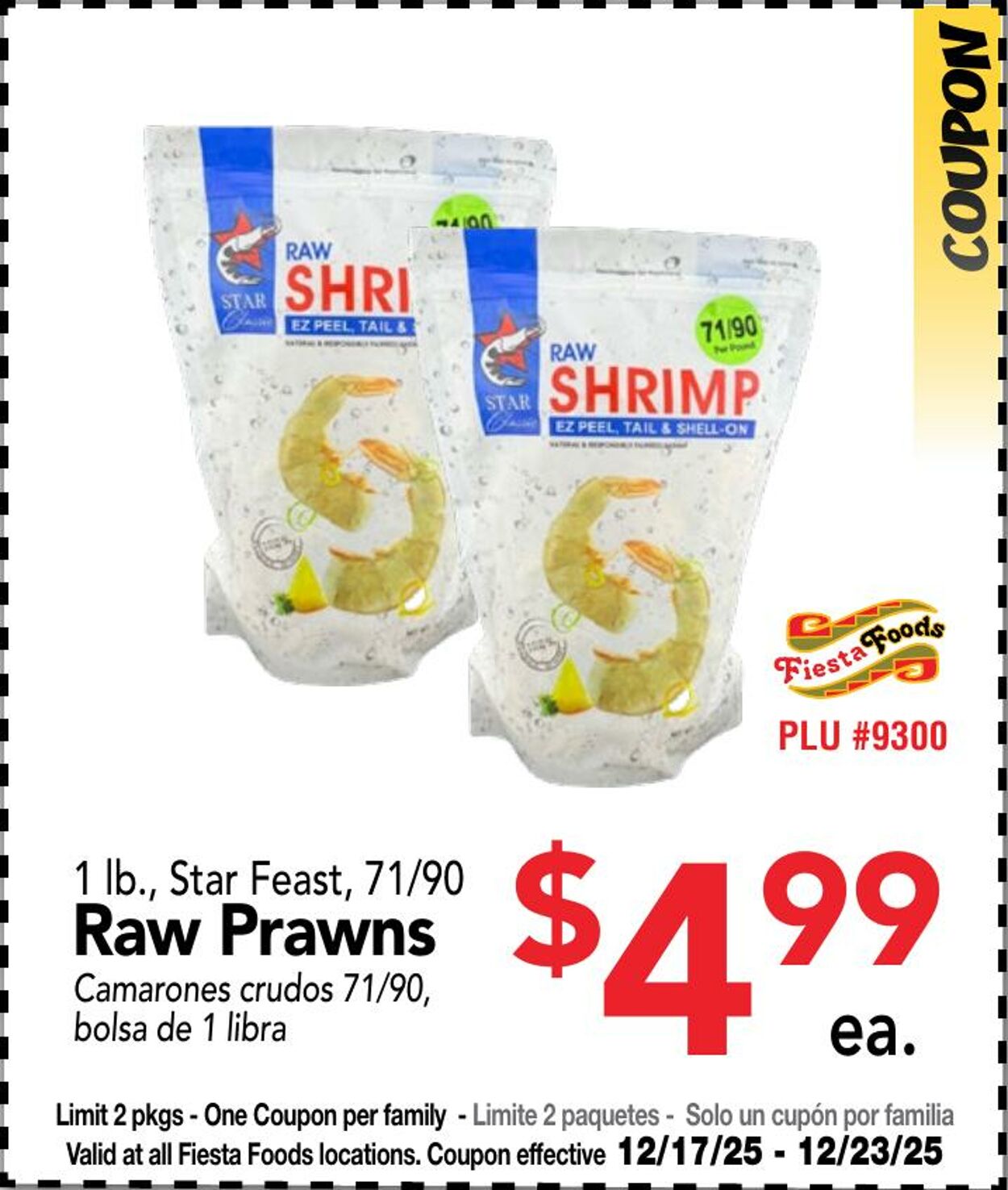 Weekly ad Fiesta Foods 12/17/2025 - 12/23/2025