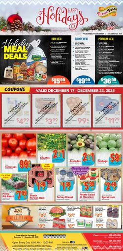 Weekly ad Fiesta Foods 12/17/2025 - 12/23/2025