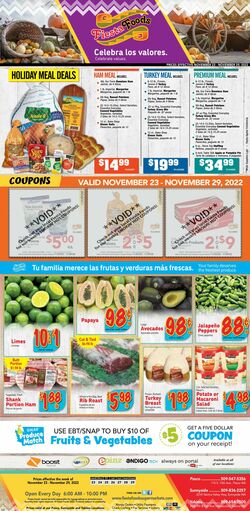 Weekly ad Fiesta Foods 11/23/2022 - 11/29/2022