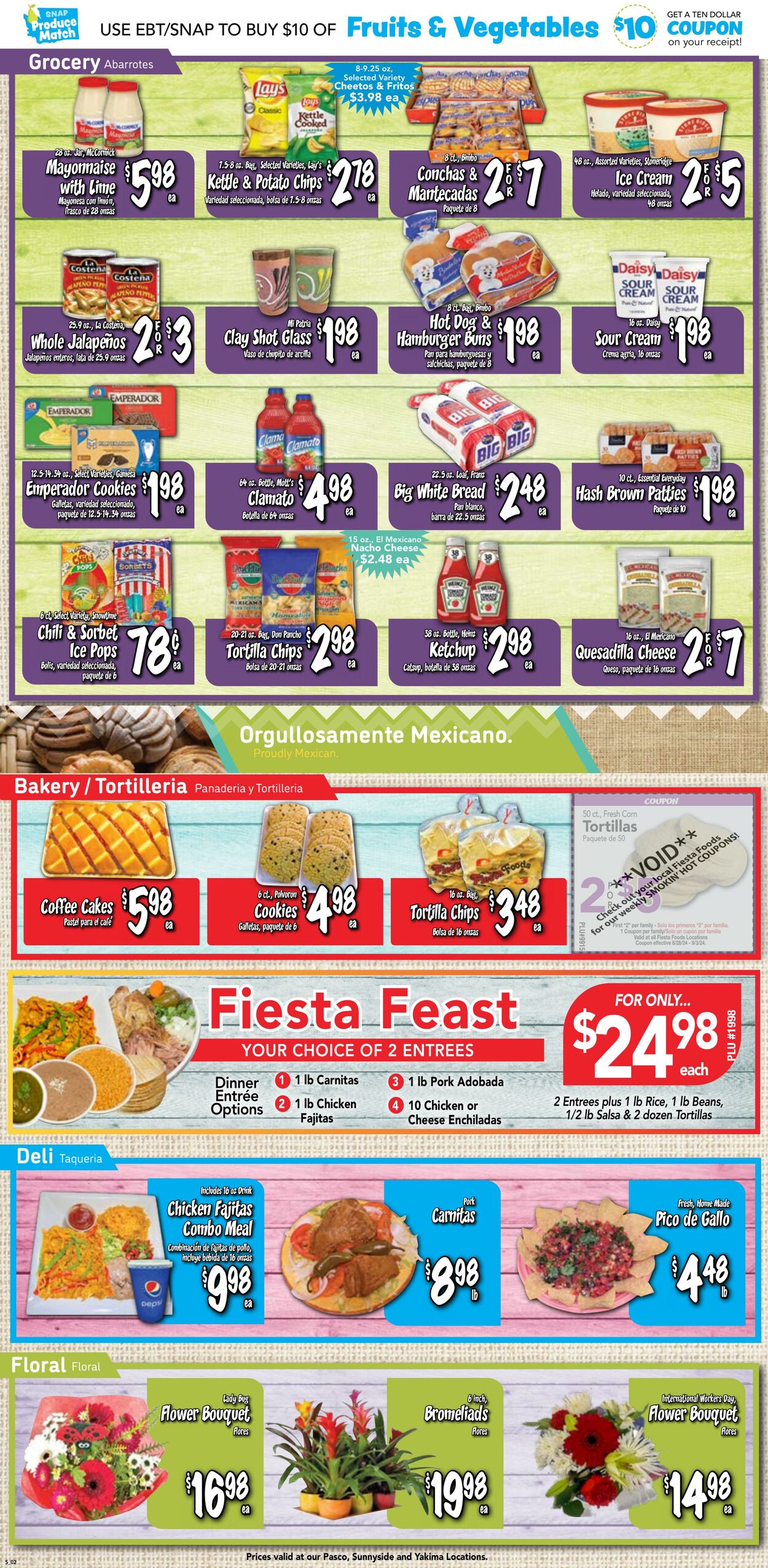 Weekly ad Fiesta Foods 08/28/2024 - 09/03/2024