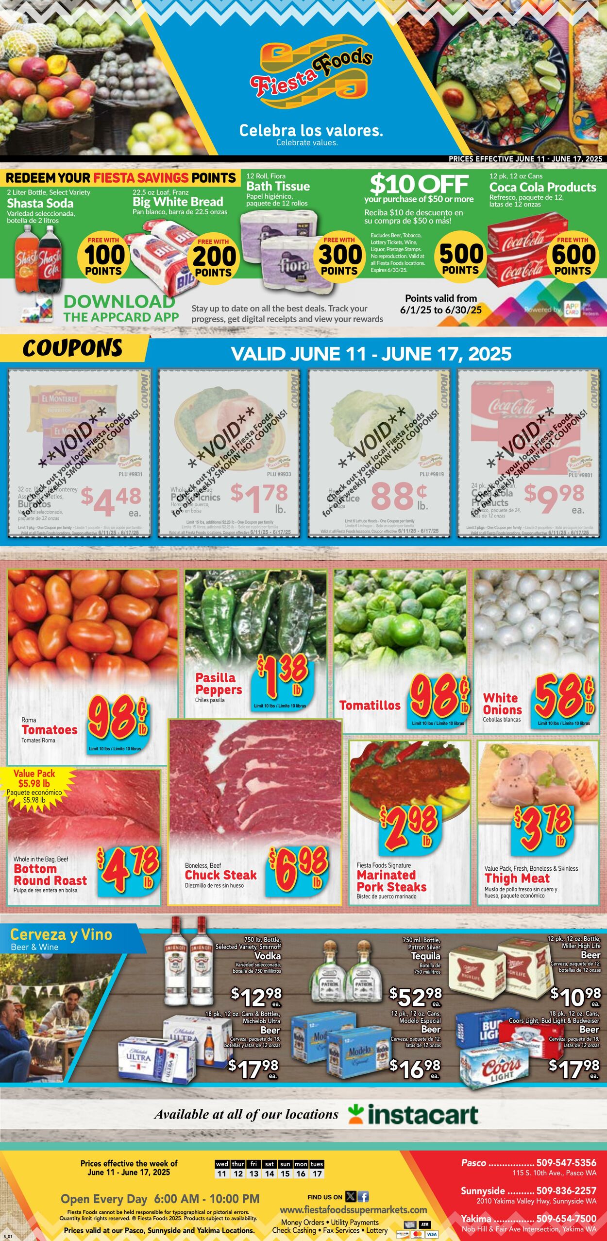 Weekly ad Fiesta Foods 06/11/2025 - 06/17/2025