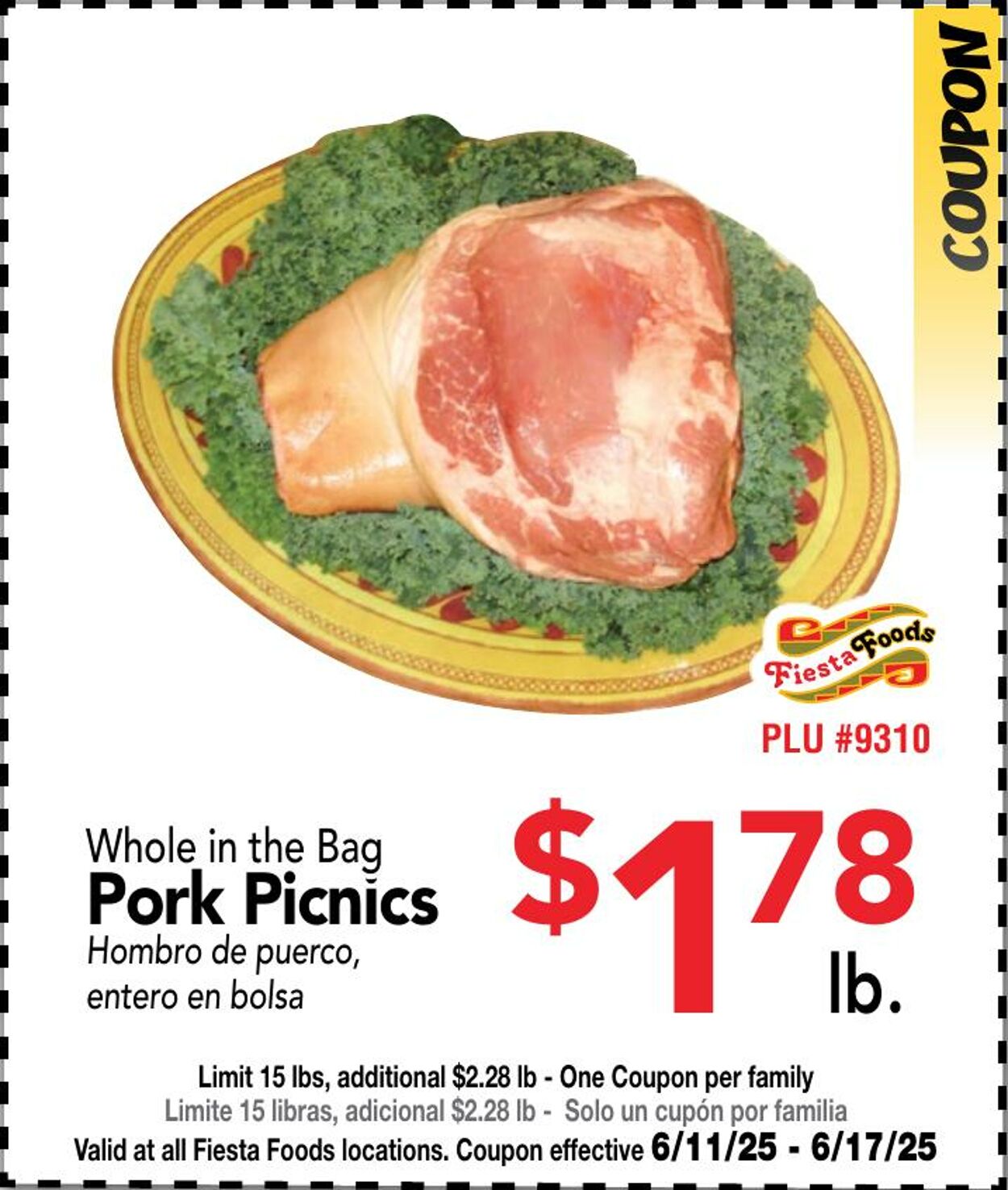 Weekly ad Fiesta Foods 06/11/2025 - 06/17/2025