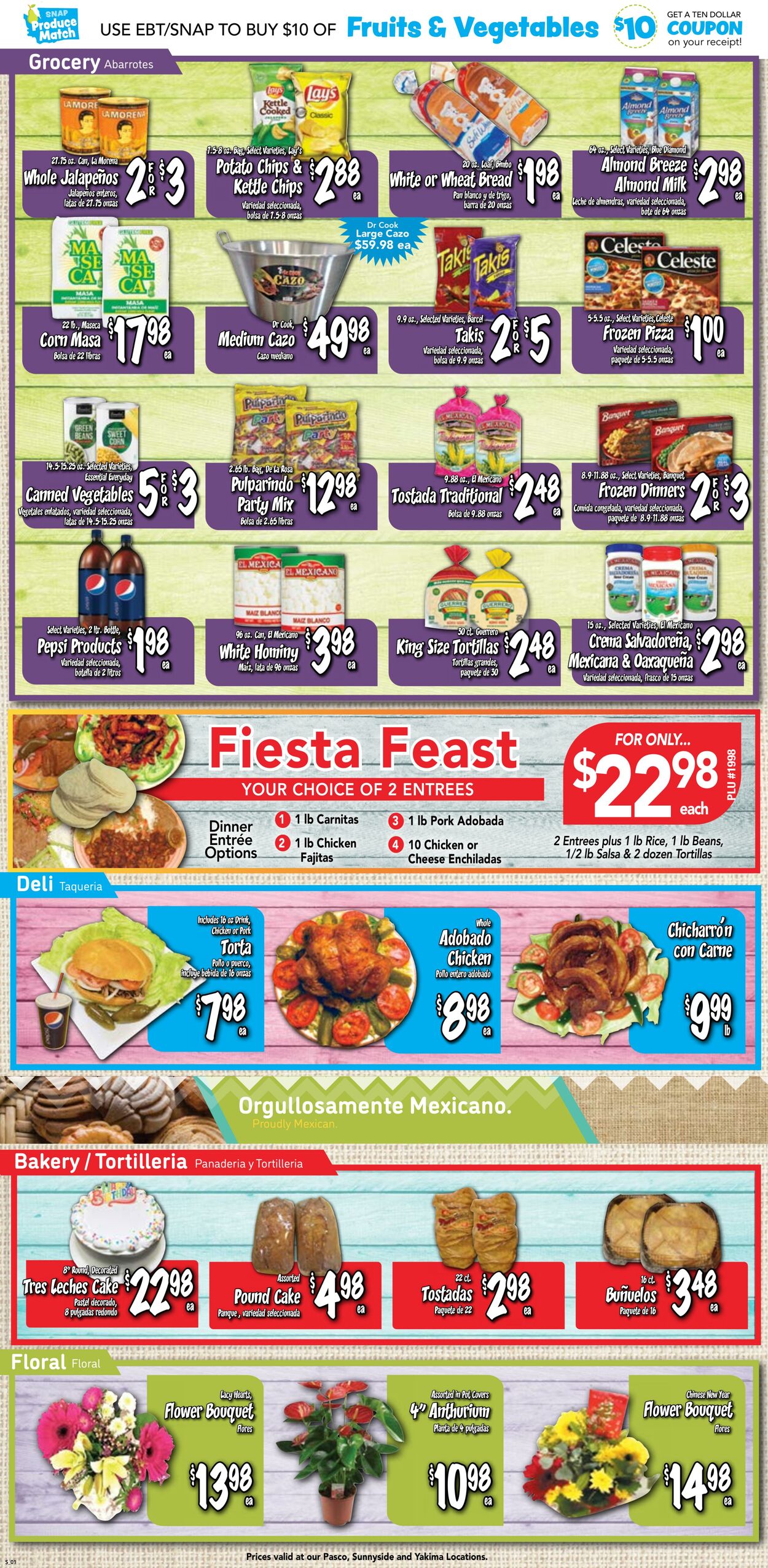 Weekly ad Fiesta Foods 01/31/2024 - 02/06/2024