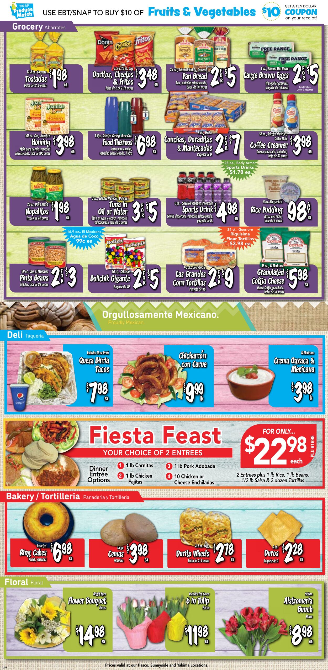 Weekly ad Fiesta Foods 03/20/2024 - 03/26/2024