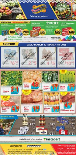 Weekly ad Fiesta Foods 10/16/2024 - 10/22/2024