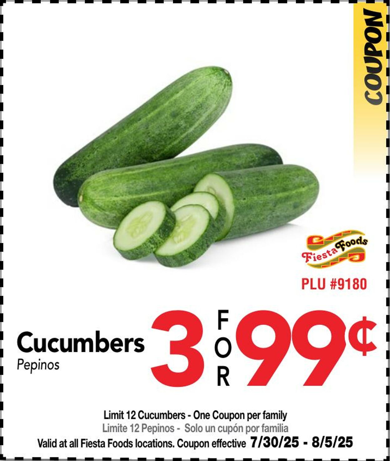 Weekly ad Fiesta Foods 07/30/2025 - 08/05/2025