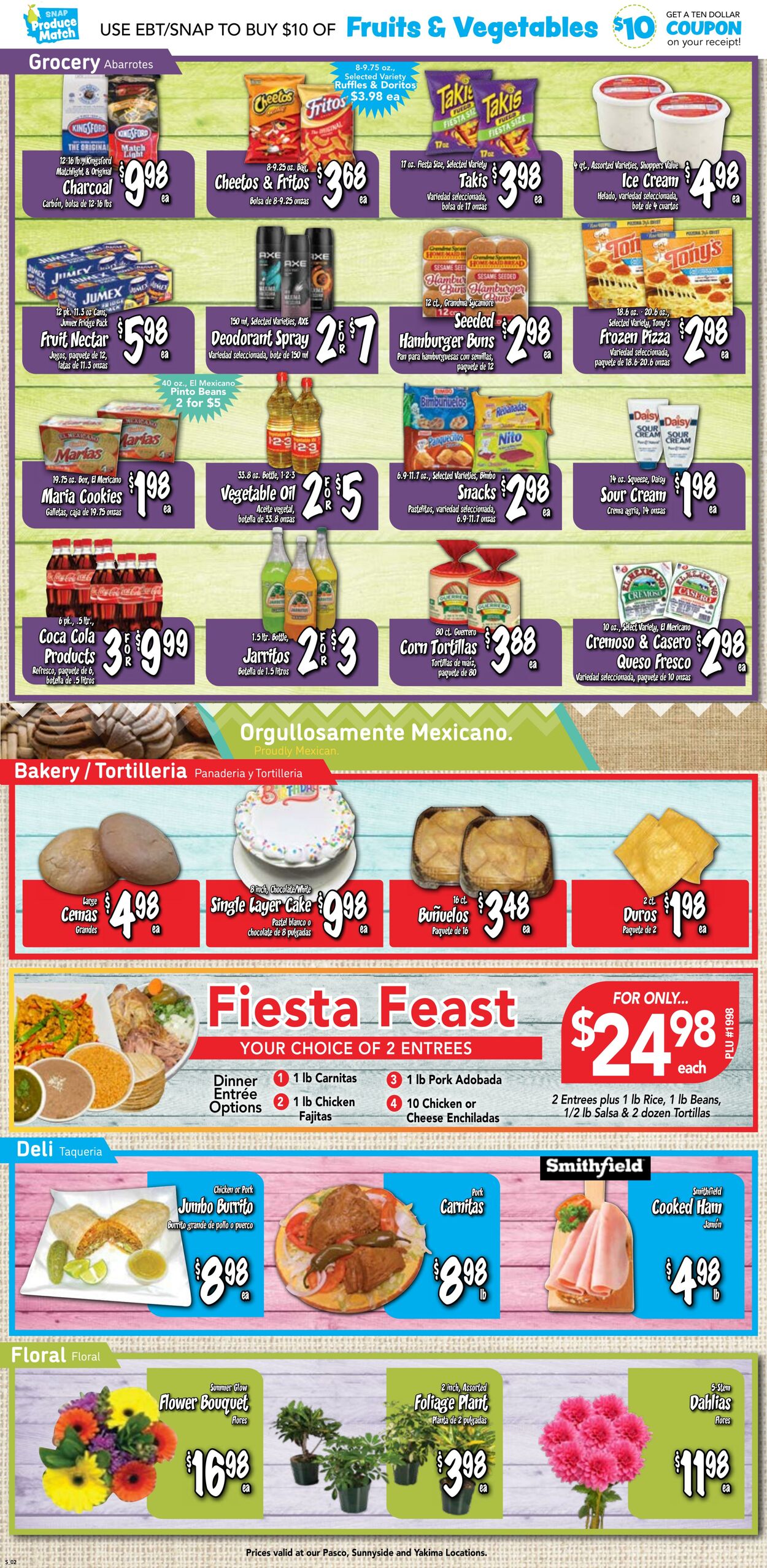 Weekly ad Fiesta Foods 07/30/2025 - 08/05/2025
