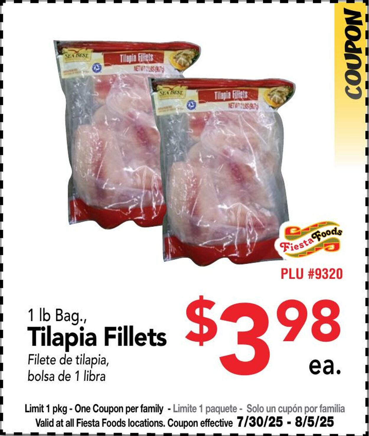 Weekly ad Fiesta Foods 07/30/2025 - 08/05/2025