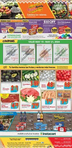 Weekly ad Fiesta Foods 04/10/2024 - 04/16/2024