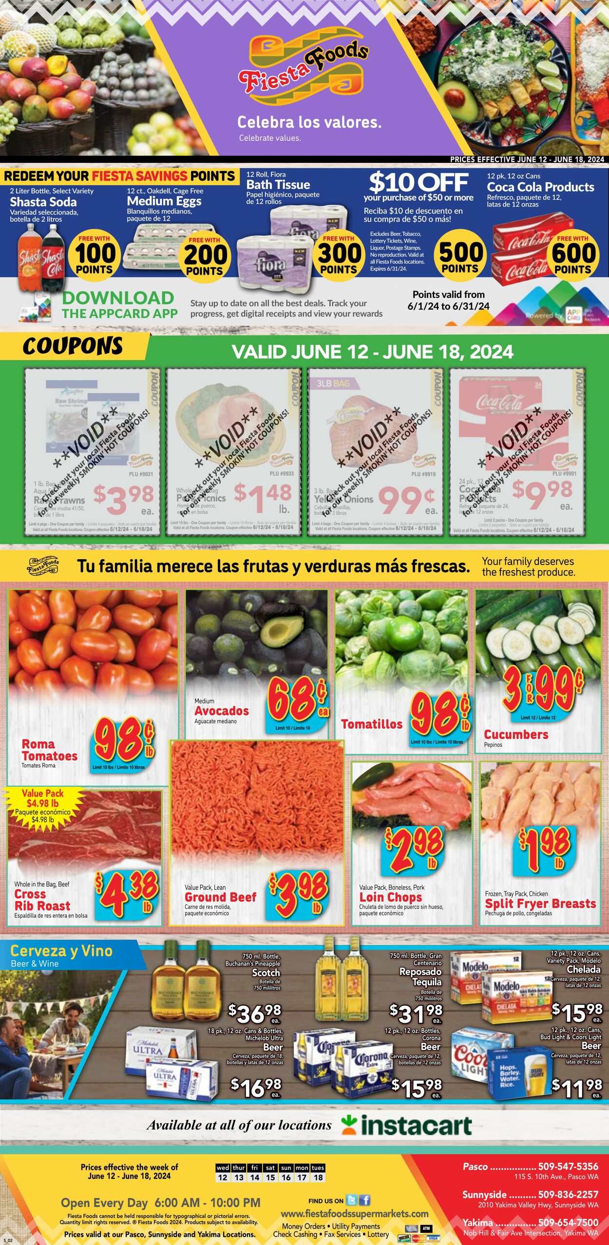 Weekly ad Fiesta Foods 06/12/2024 - 06/18/2024