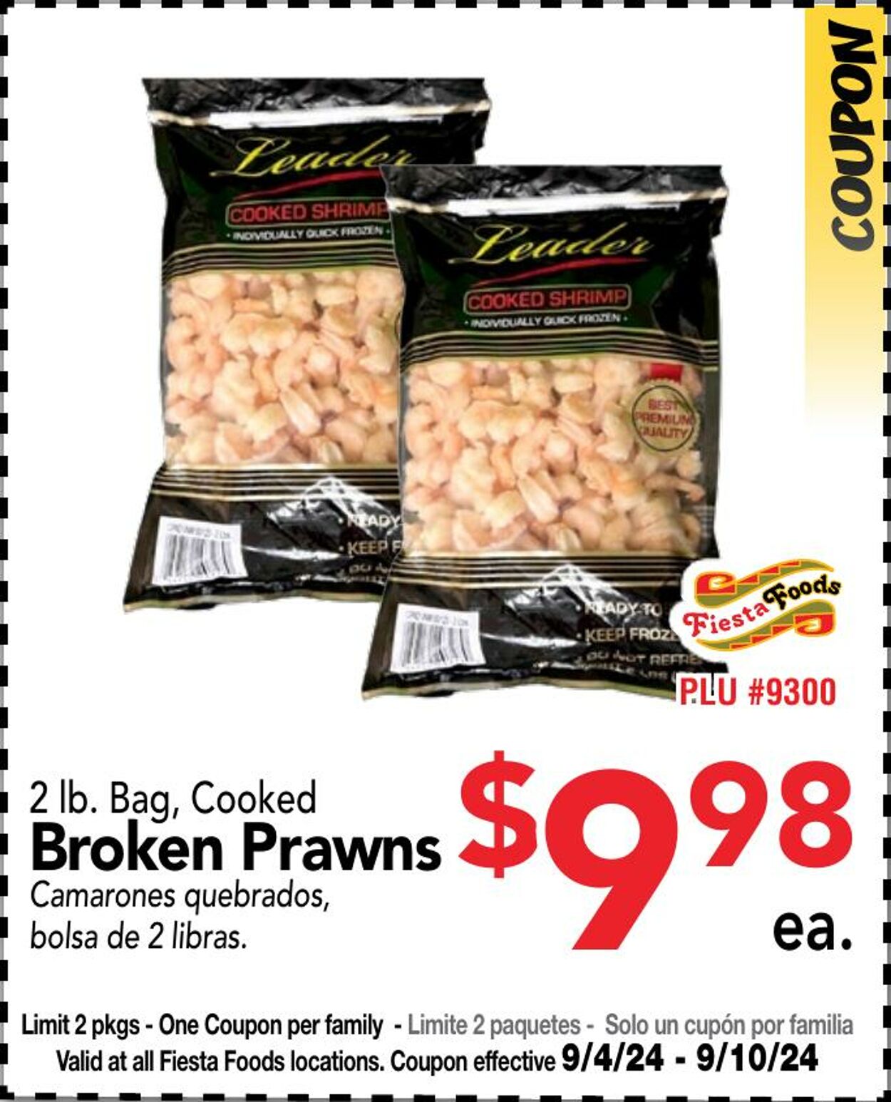 Weekly ad Fiesta Foods 09/04/2024 - 09/10/2024