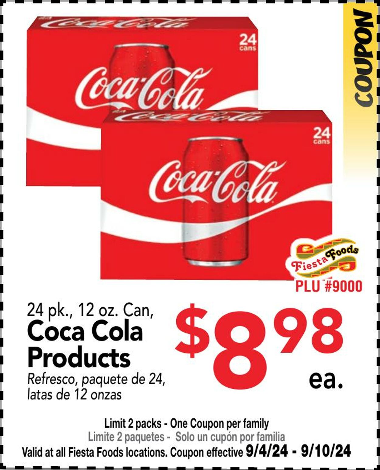 Weekly ad Fiesta Foods 09/04/2024 - 09/10/2024