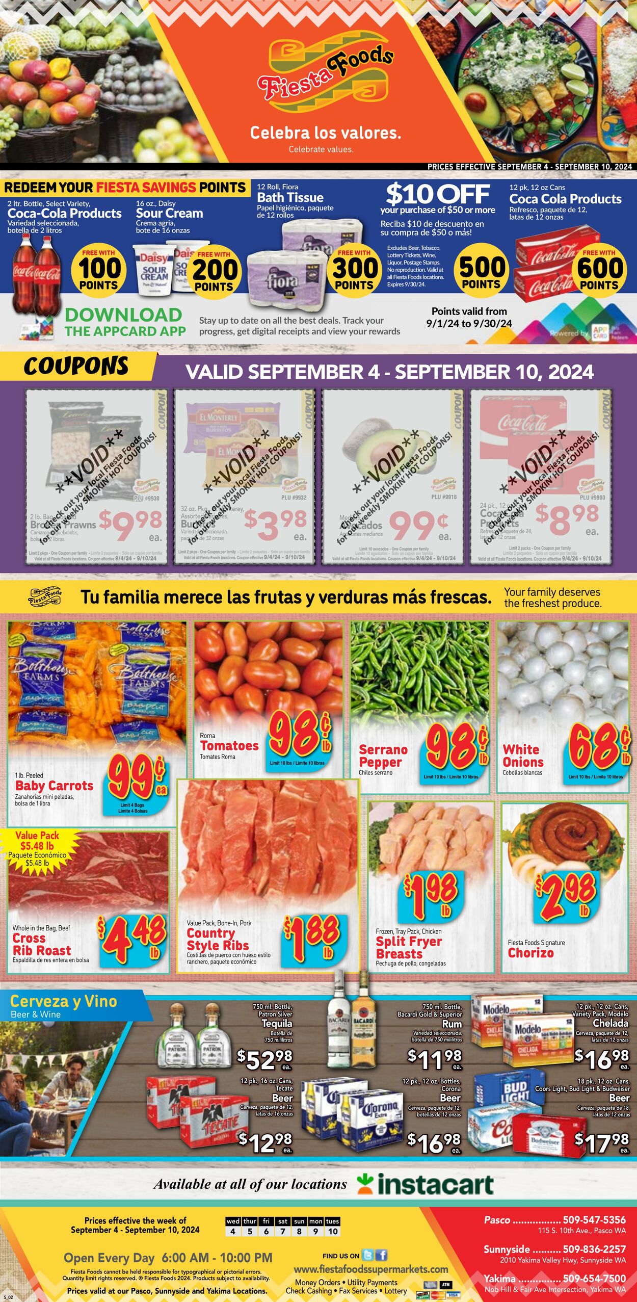 Weekly ad Fiesta Foods 09/04/2024 - 09/10/2024