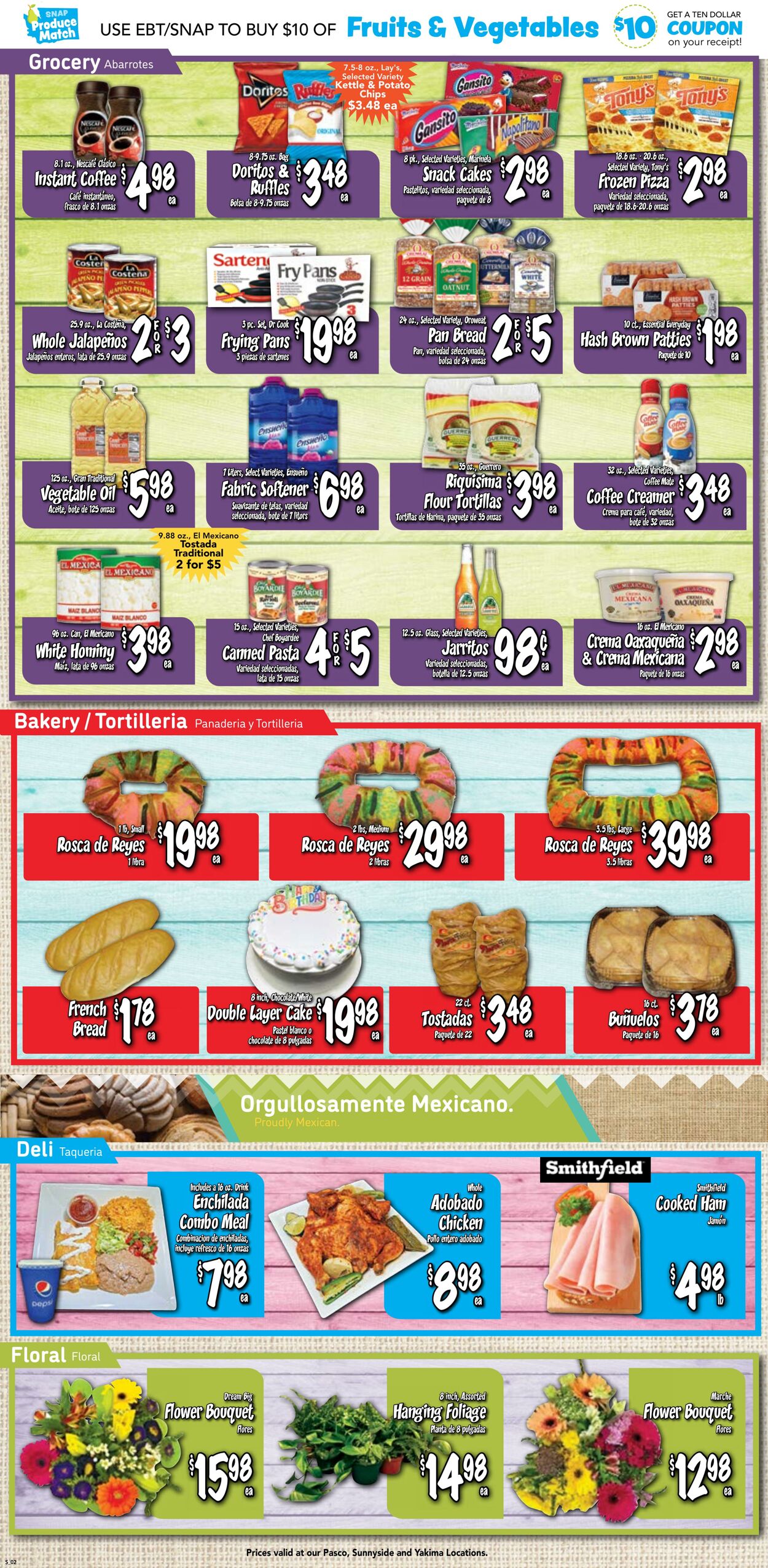 Weekly ad Fiesta Foods 01/01/2025 - 01/07/2025