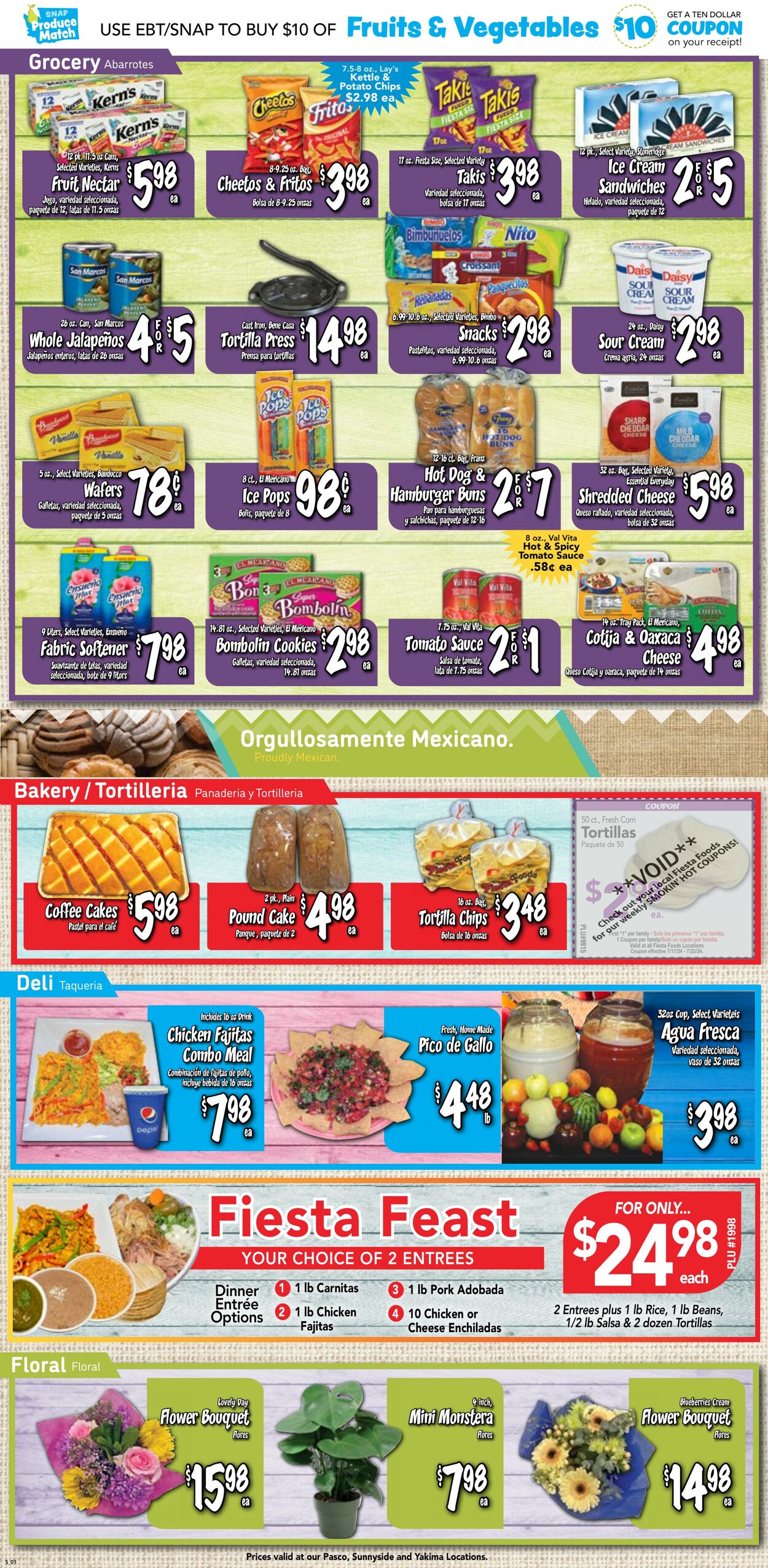 Weekly ad Fiesta Foods 07/17/2024 - 07/23/2024